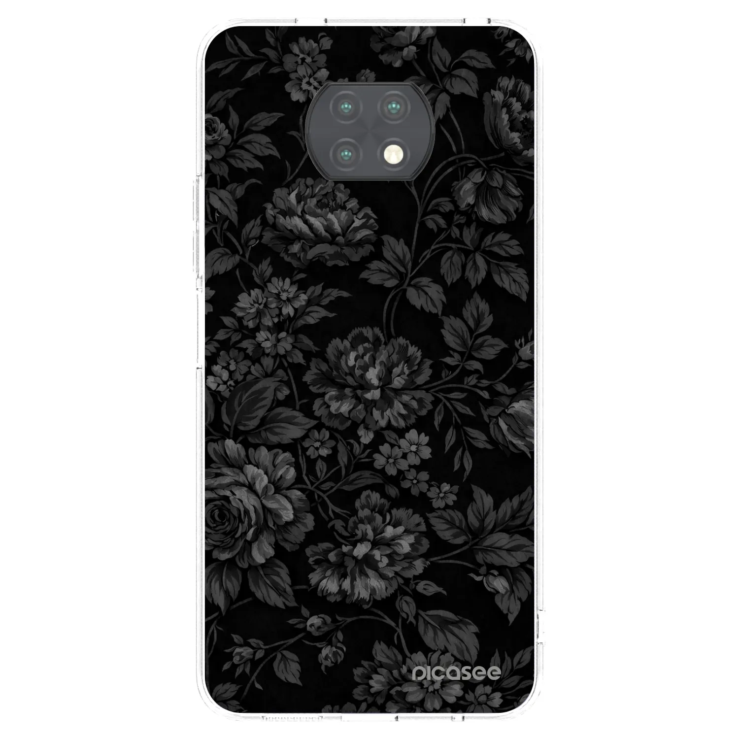 Picasee silikonski prozorni ovitek za Xiaomi Redmi Note 9T - Dark Romance