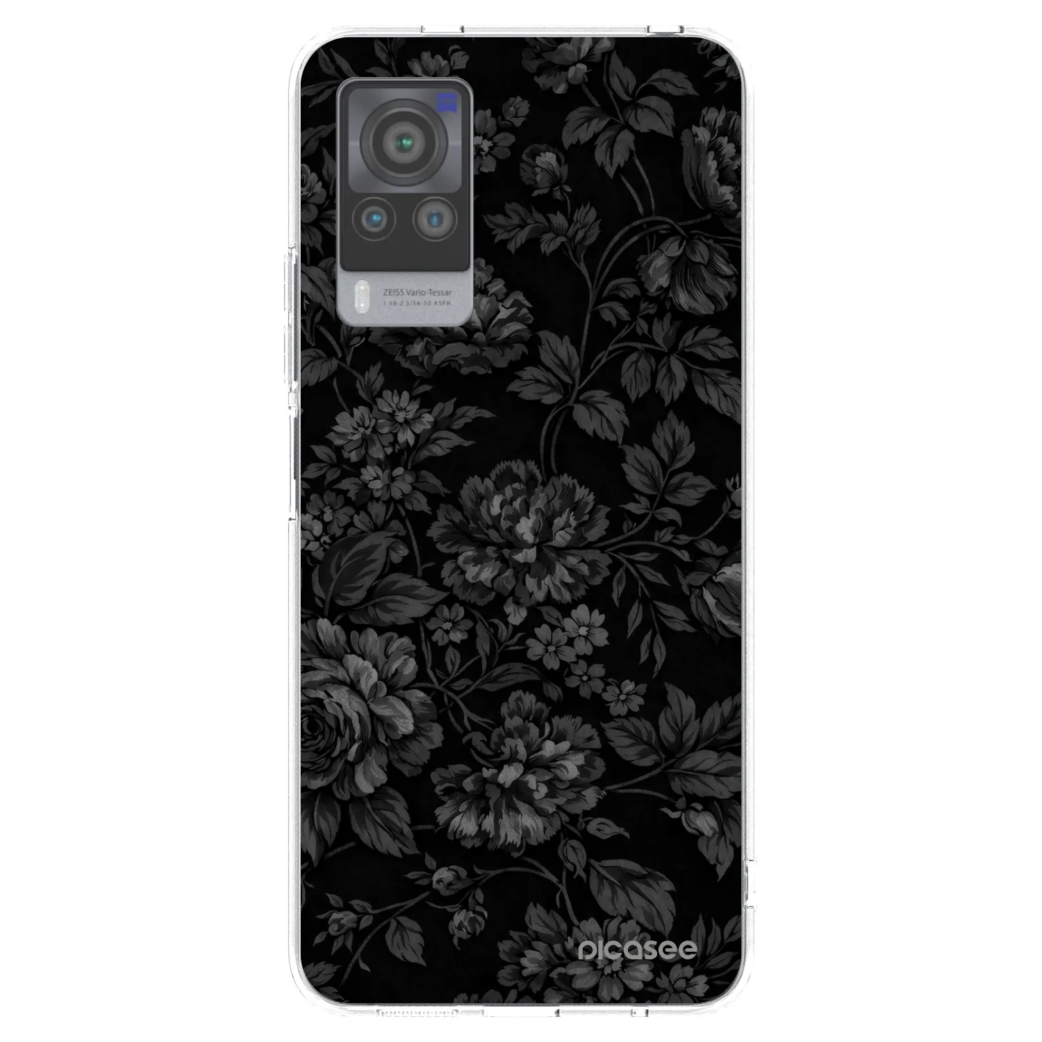 Picasee silikonski prozorni ovitek za Vivo X60 Pro 5G - Dark Romance
