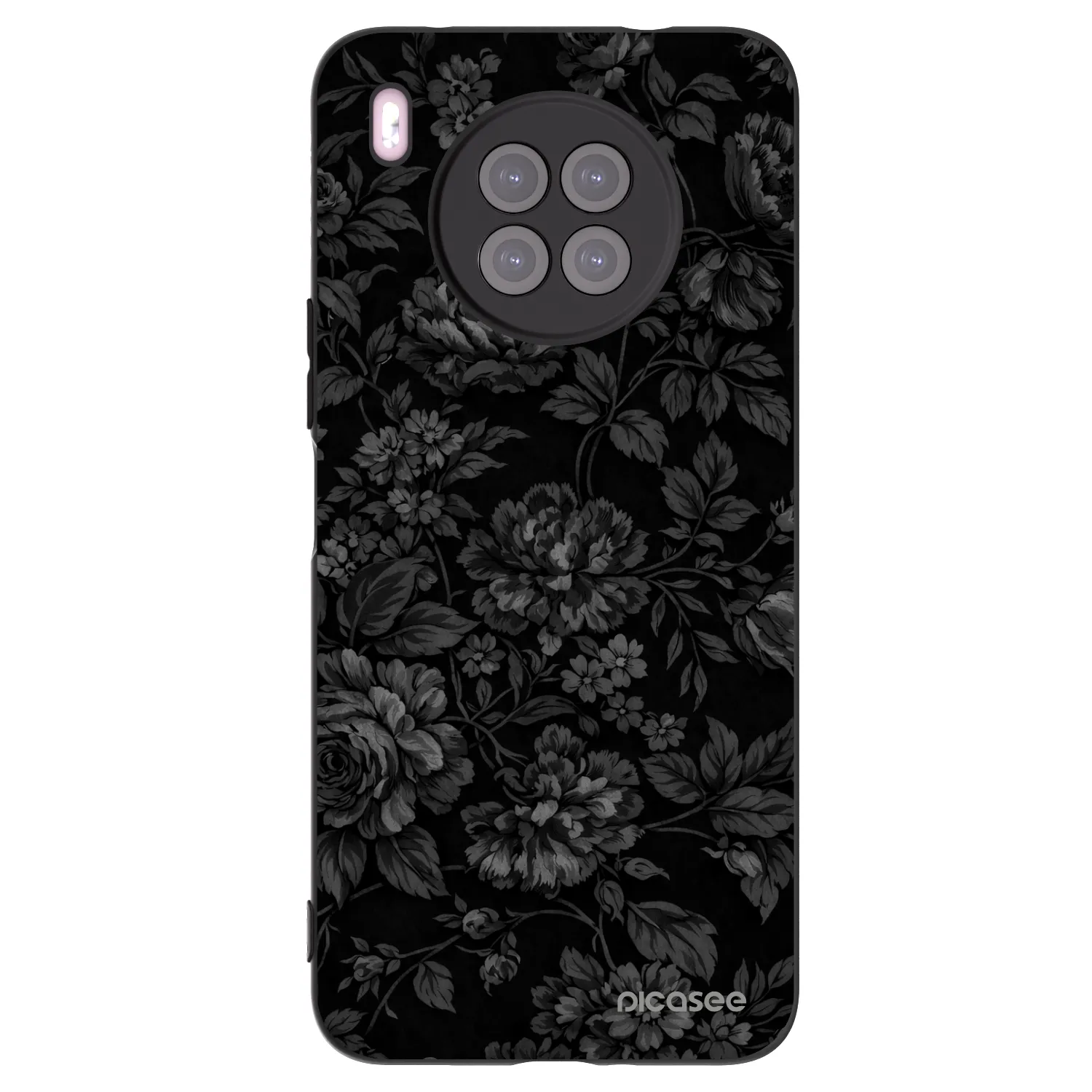 Picasee silikonski črni ovitek za Huawei Nova 8i - Dark Romance