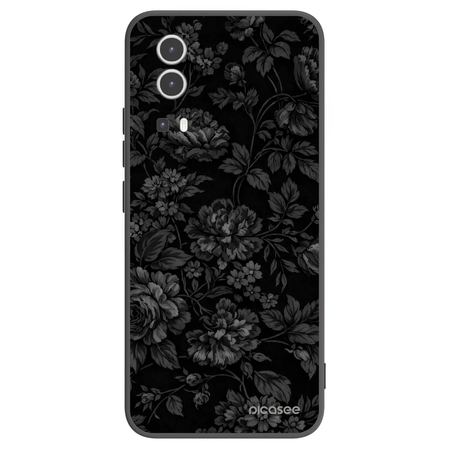 Picasee silikonski črni ovitek za Vivo Y72 5G - Dark Romance