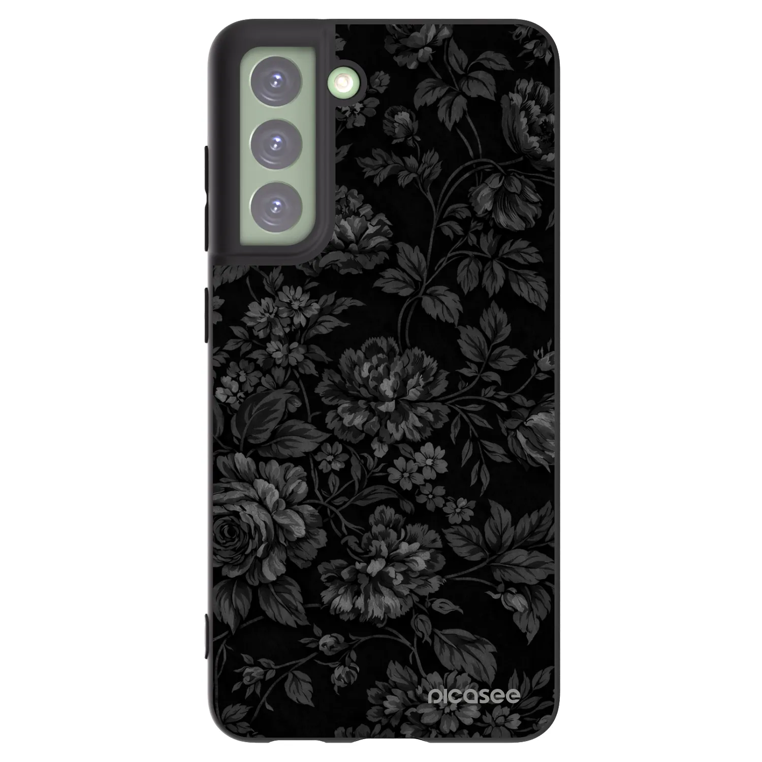 Picasee silikonski črni ovitek za Samsung Galaxy S21 FE 5G - Dark Romance