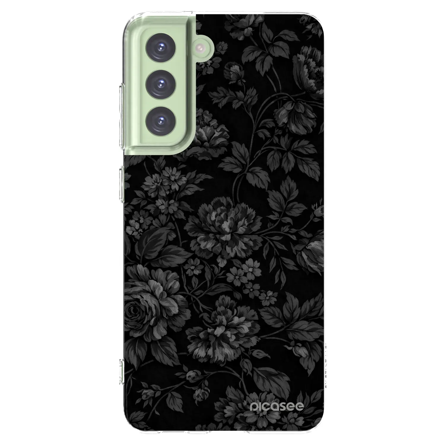 Picasee silikonski prozorni ovitek za Samsung Galaxy S21 FE 5G - Dark Romance