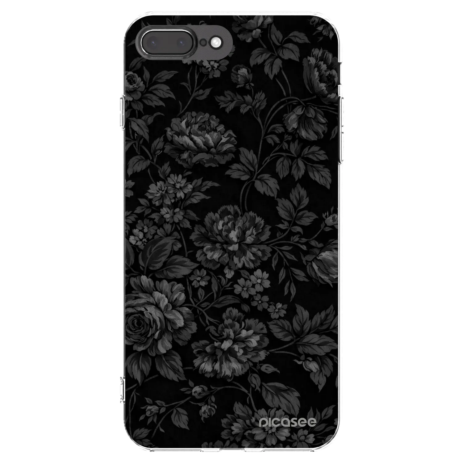 Picasee silikonski prozorni ovitek za Apple iPhone 7 Plus - Dark Romance