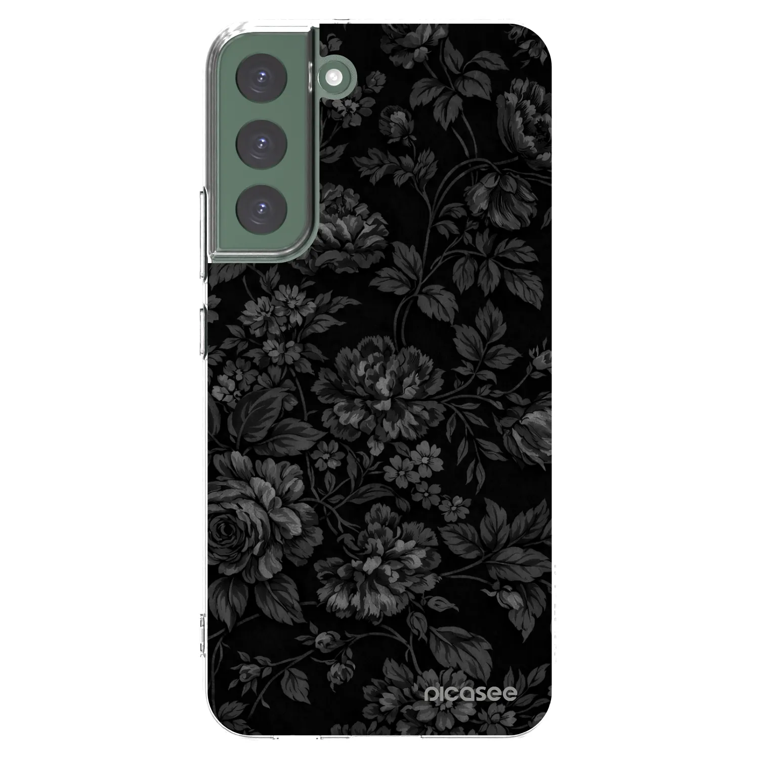 Picasee silikonski prozorni ovitek za Samsung Galaxy S22+ 5G - Dark Romance