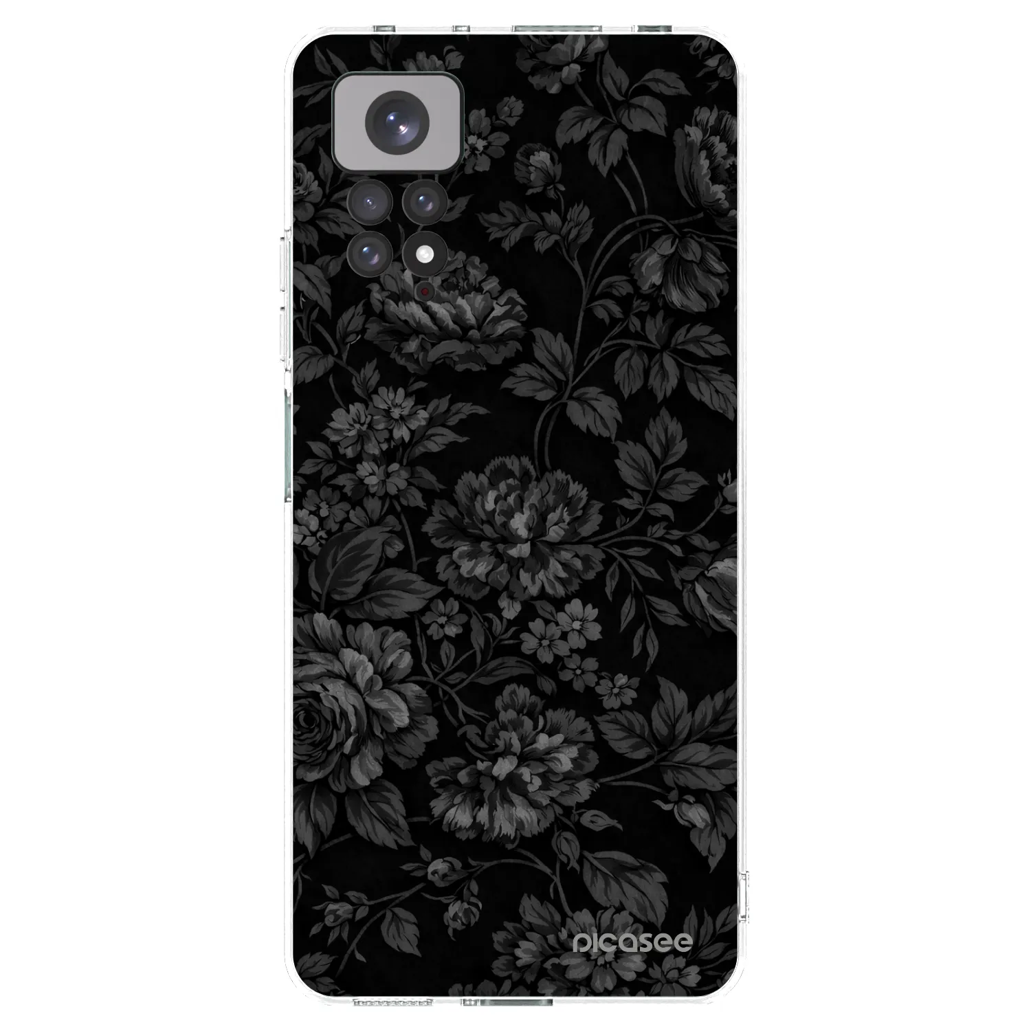Picasee silikonski prozorni ovitek za Xiaomi Redmi Note 11S 4G - Dark Romance