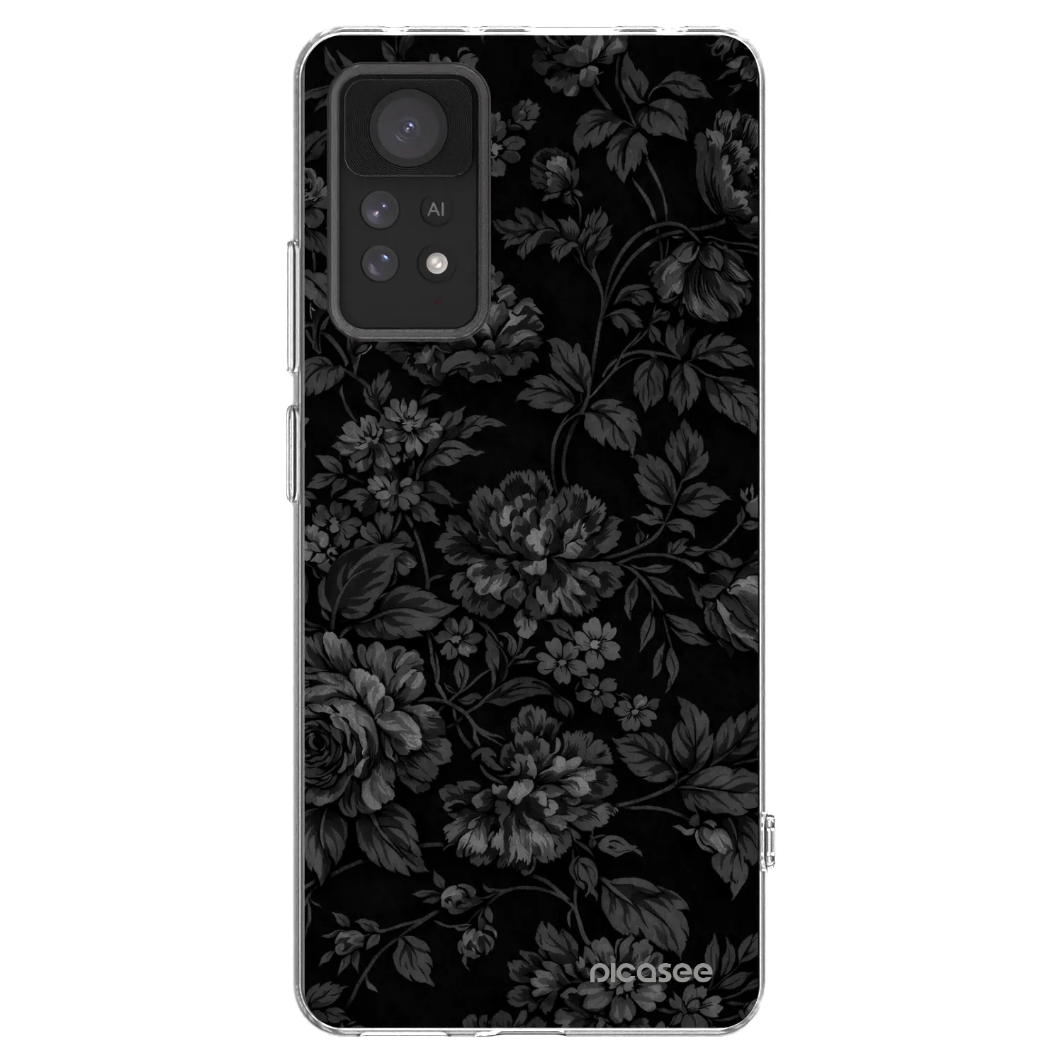 Picasee silikonski prozorni ovitek za Xiaomi Redmi Note 11 Pro - Dark Romance