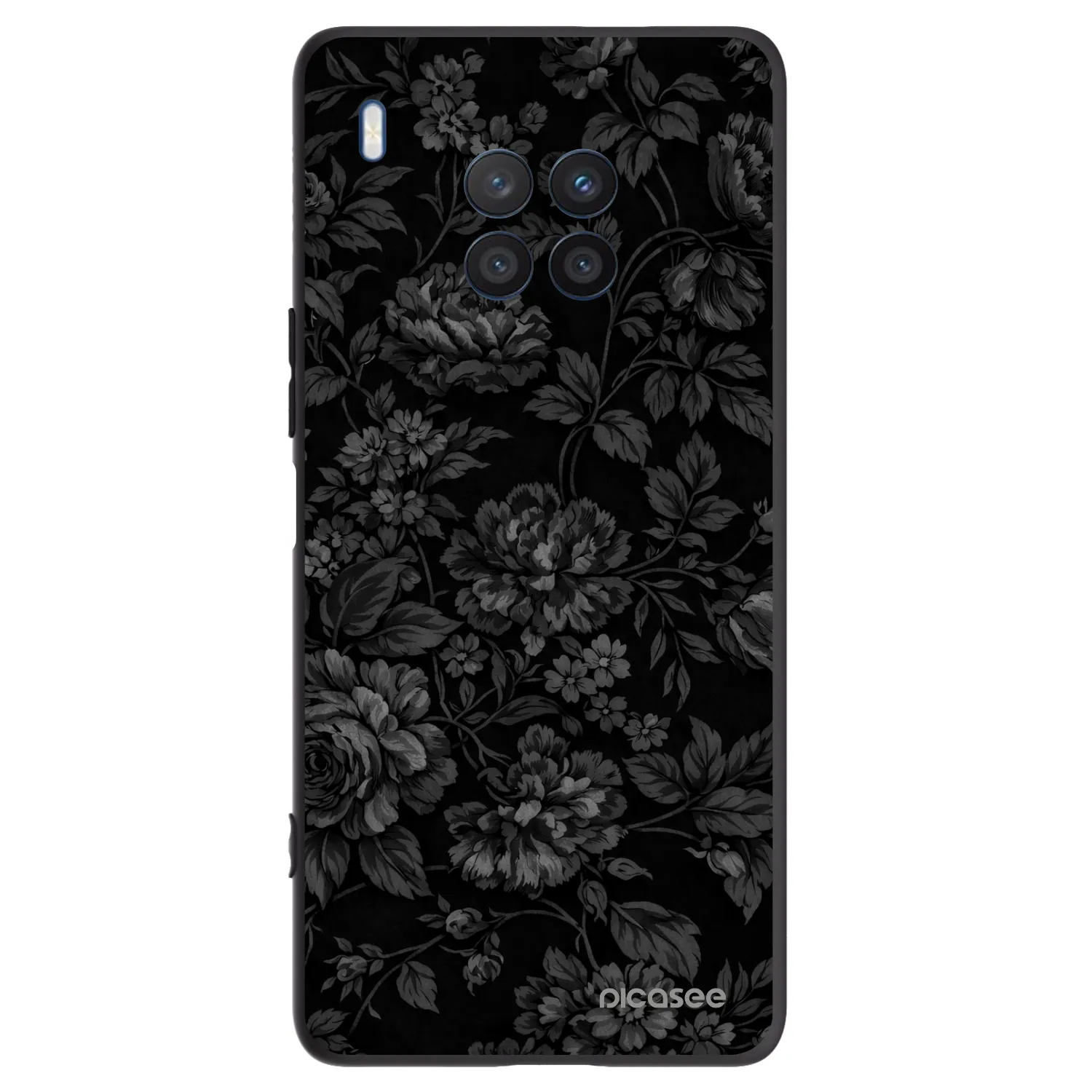 Picasee silikonski črni ovitek za Honor 50 Lite - Dark Romance