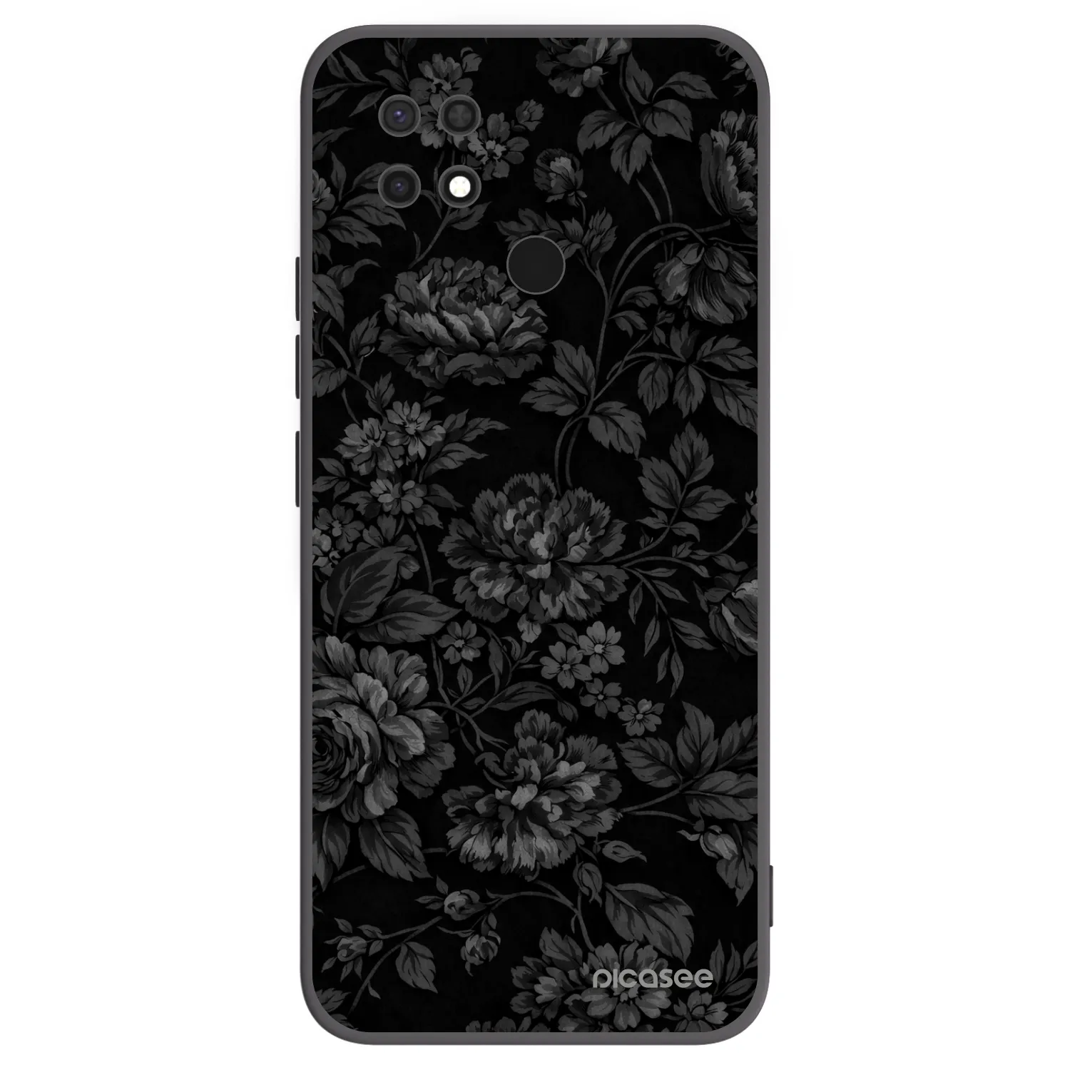 Picasee silikonski črni ovitek za Xiaomi Redmi 10C - Dark Romance