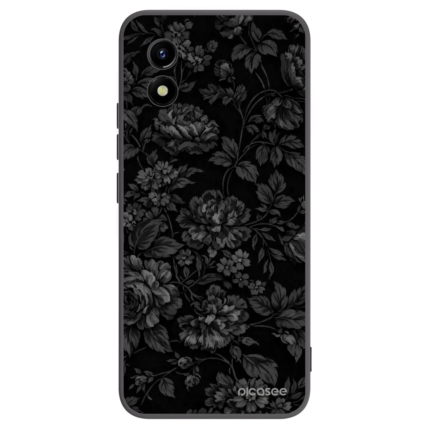 Picasee silikonski črni ovitek za Vivo Y01 - Dark Romance