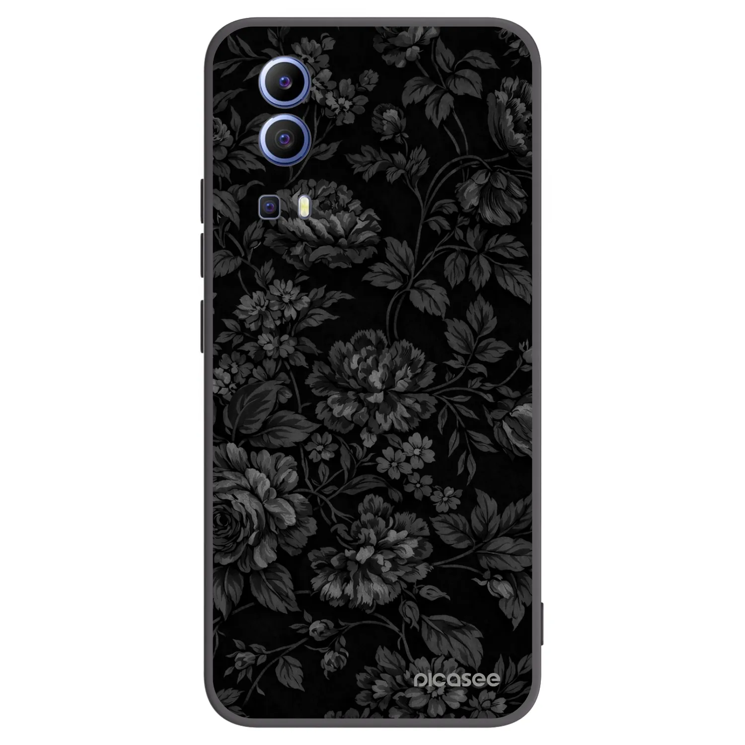Picasee silikonski črni ovitek za Vivo Y52 5G - Dark Romance