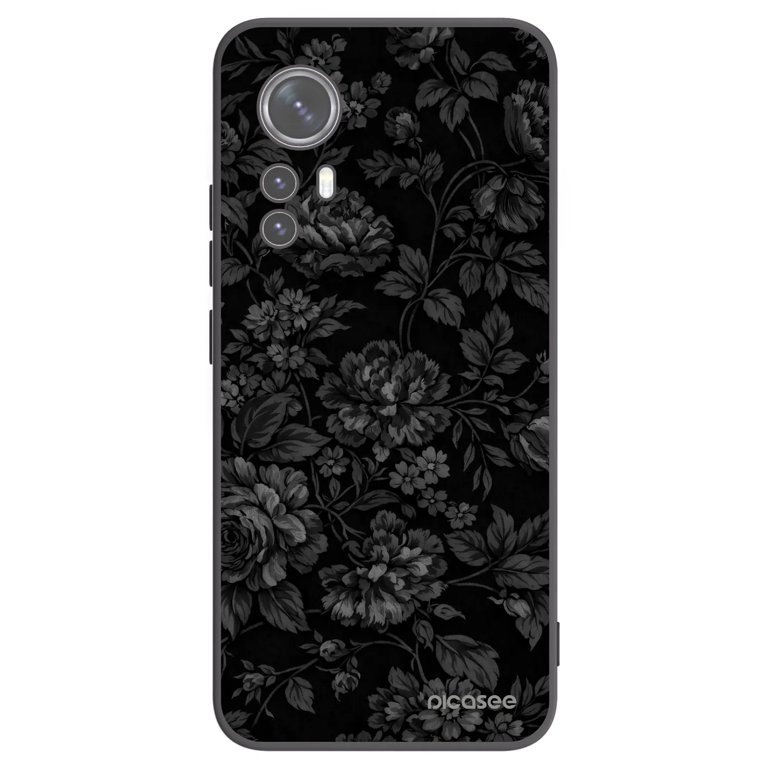 Picasee silikonski črni ovitek za Xiaomi 12X - Dark Romance