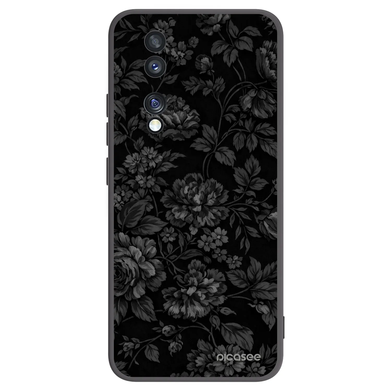 Picasee silikonski črni ovitek za Honor 70 - Dark Romance