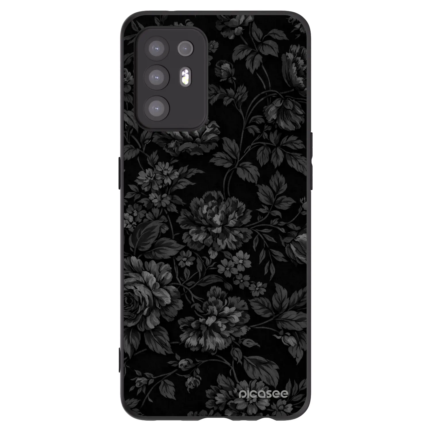 Picasee silikonski črni ovitek za OPPO A94 5G - Dark Romance