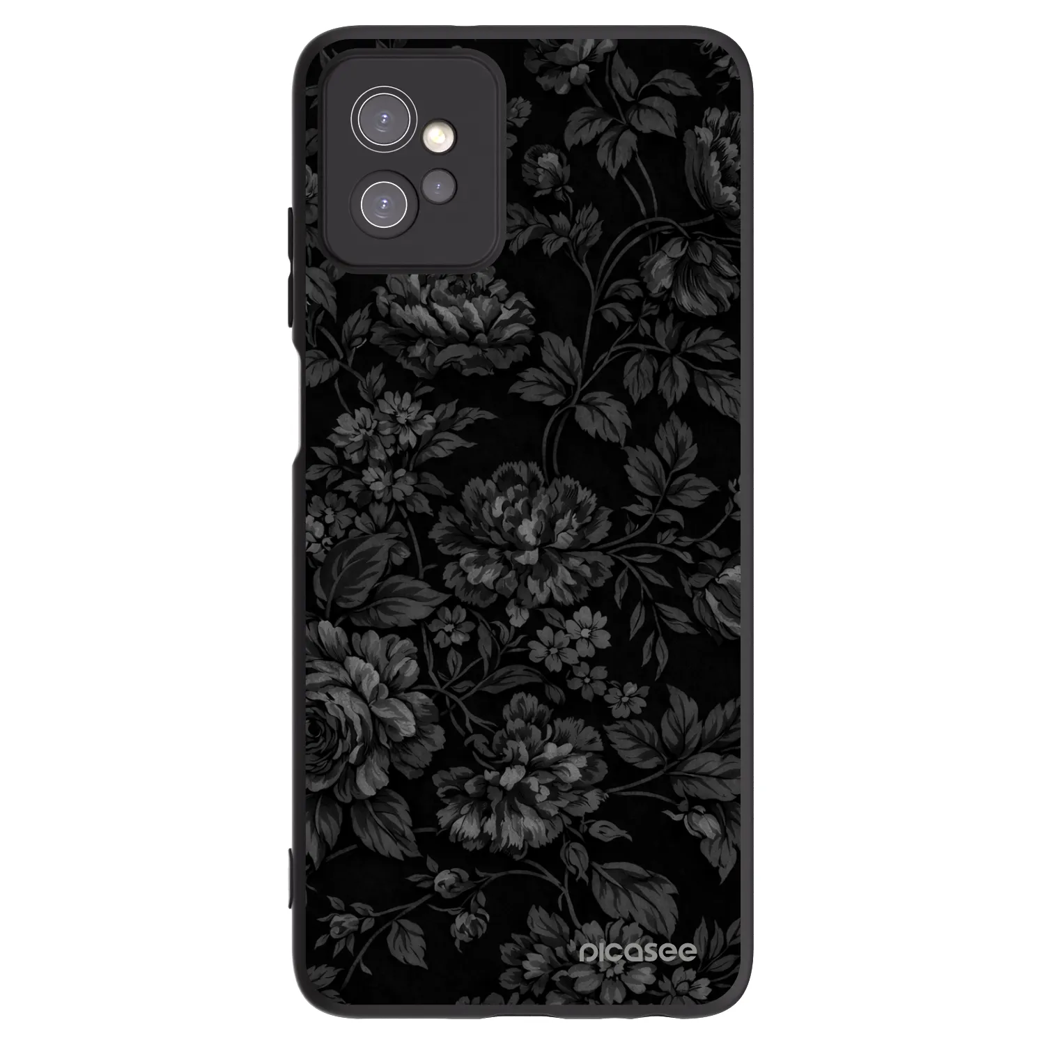 Picasee silikonski črni ovitek za Motorola Moto G32 - Dark Romance
