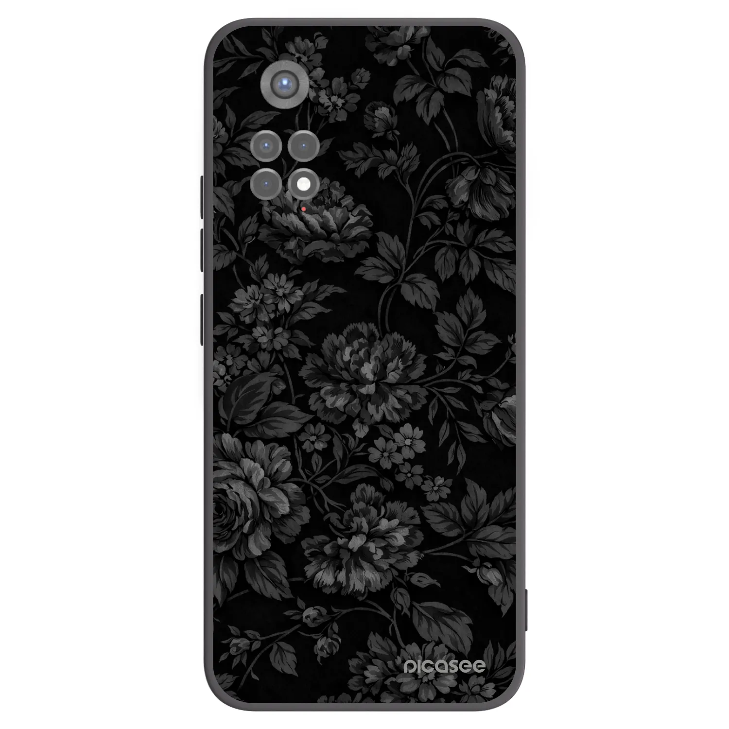 Picasee silikonski črni ovitek za Xiaomi Redmi Note 11S 5G - Dark Romance