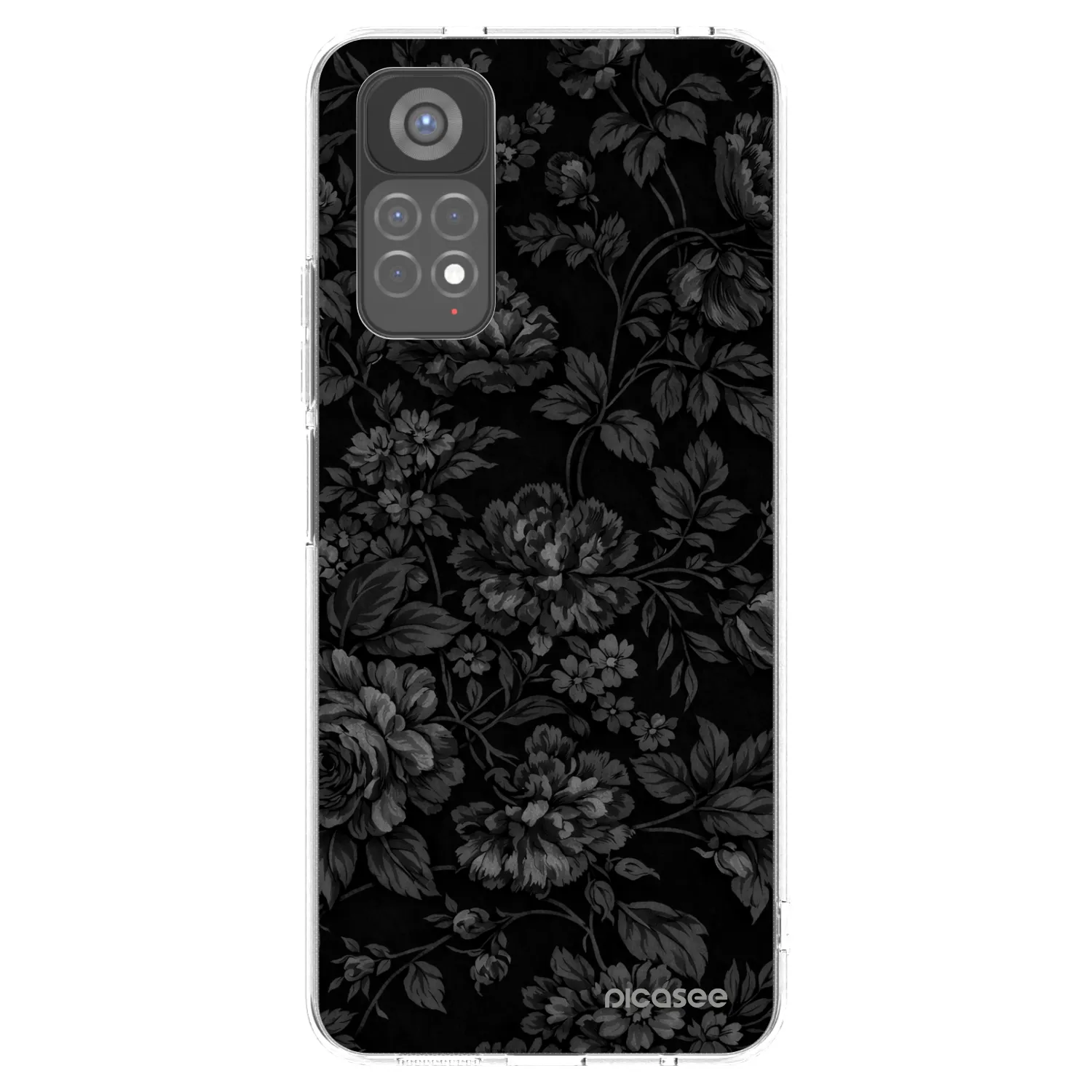 Picasee silikonski prozorni ovitek za Xiaomi Redmi Note 11S 5G - Dark Romance