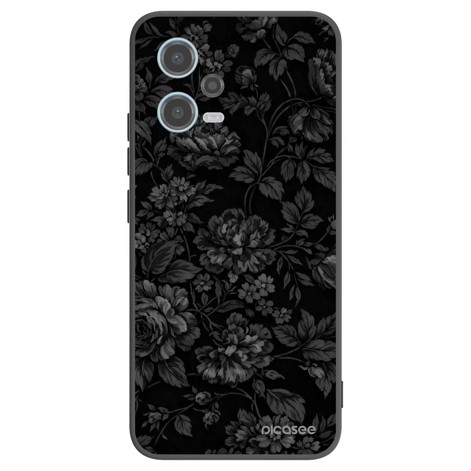 Picasee silikonski črni ovitek za Xiaomi Redmi Note 12 5G - Dark Romance