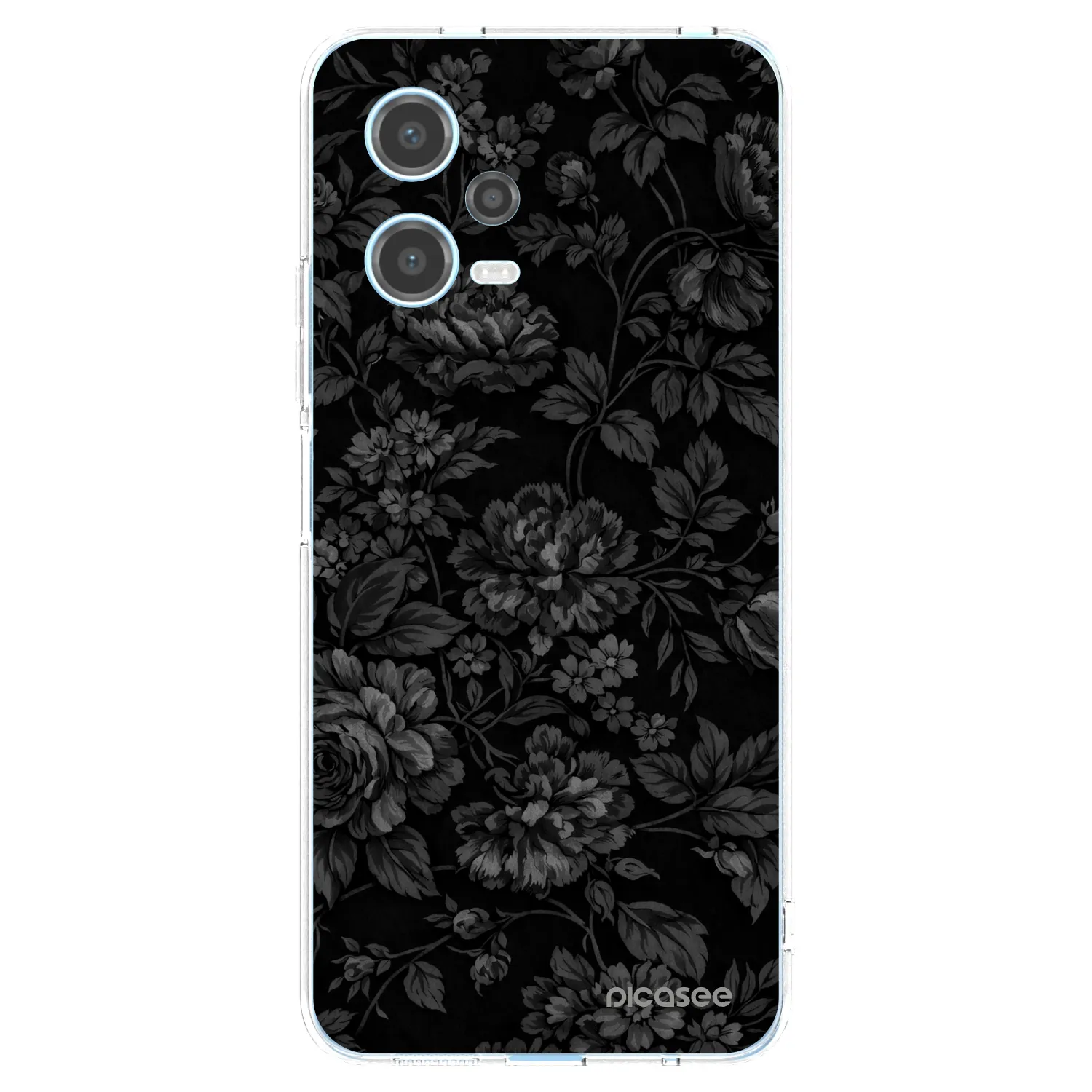 Picasee silikonski prozorni ovitek za Xiaomi Redmi Note 12 5G - Dark Romance