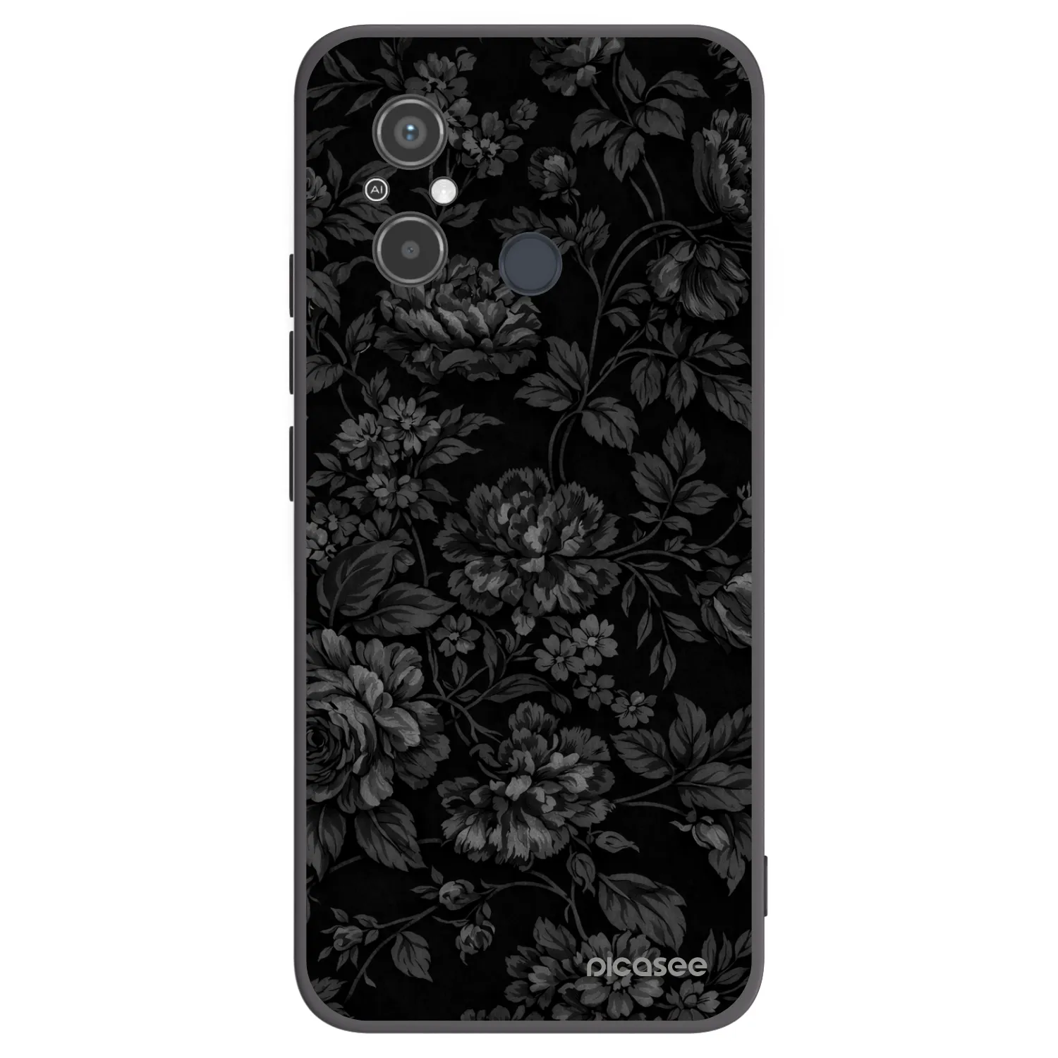 Picasee silikonski črni ovitek za Xiaomi Redmi 12C - Dark Romance