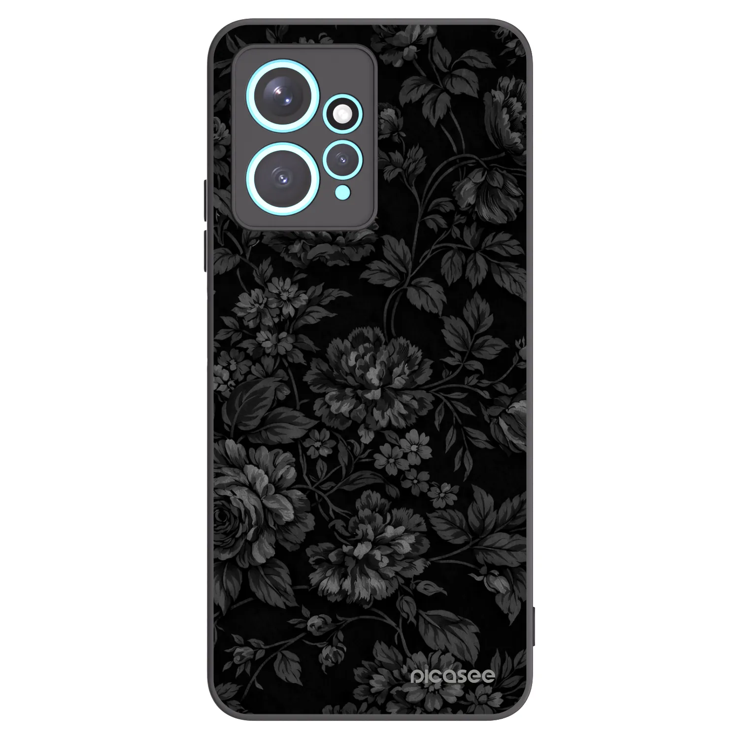 Picasee silikonski črni ovitek za Xiaomi Redmi Note 12 4G - Dark Romance