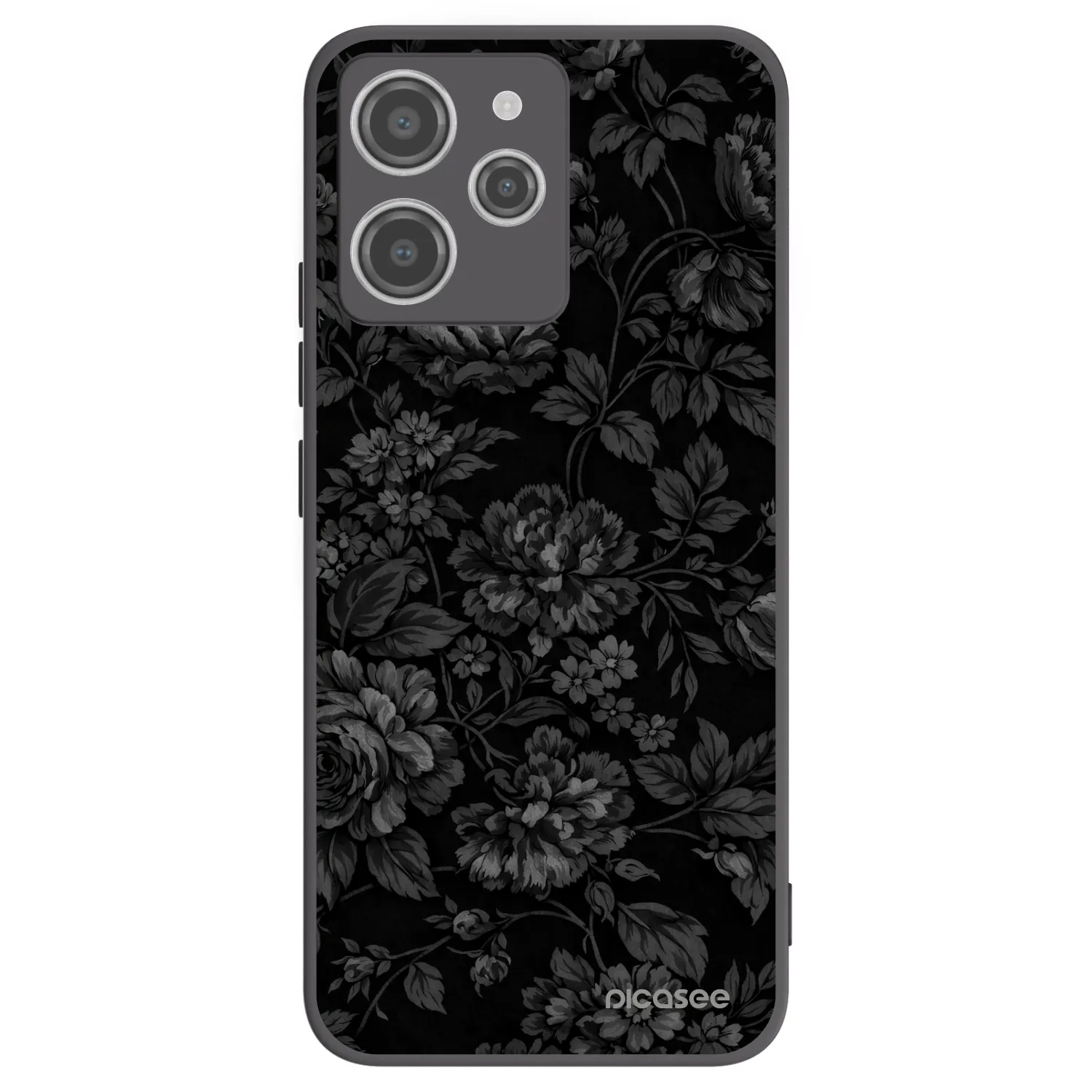 Picasee silikonski črni ovitek za Xiaomi Redmi 12 4G - Dark Romance
