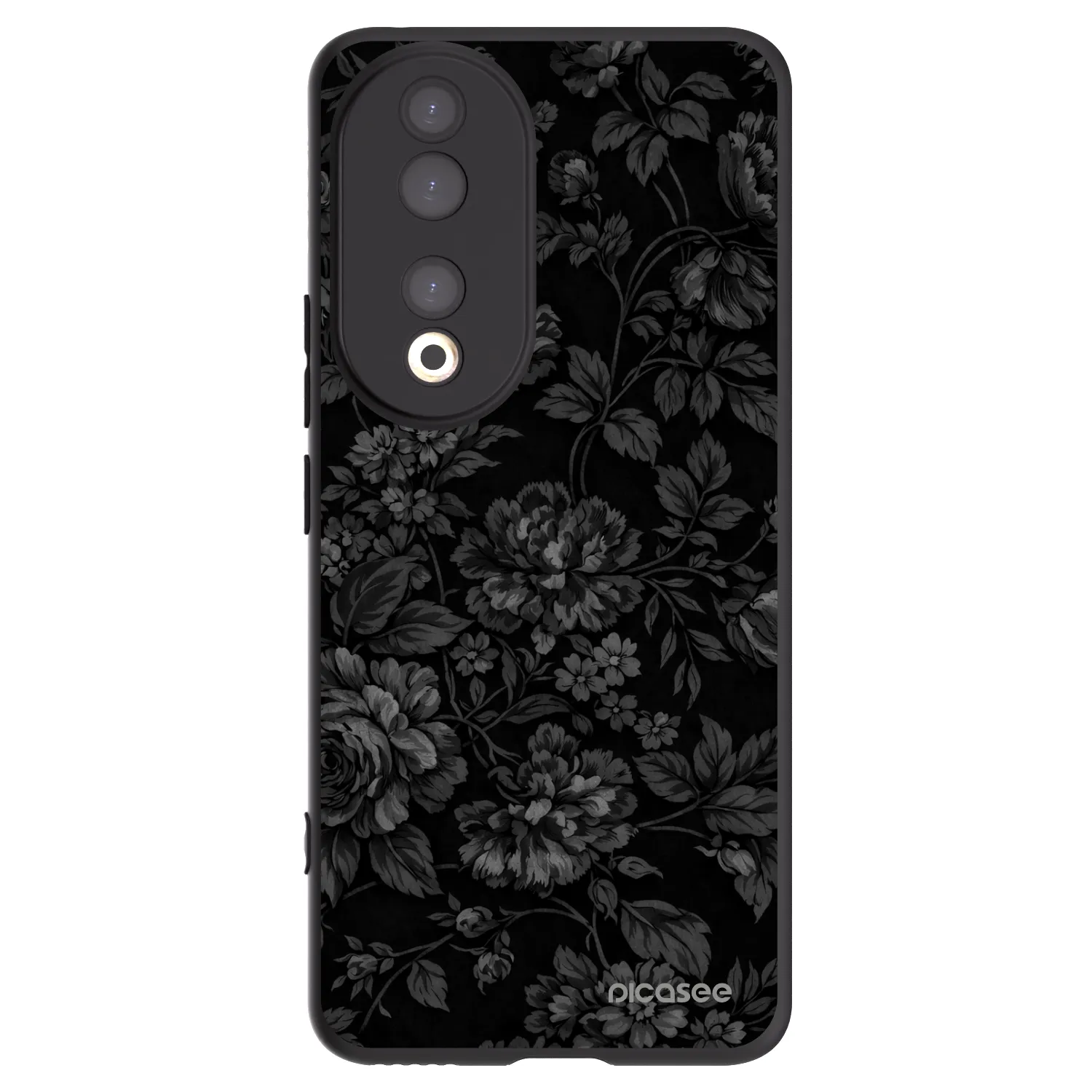 Picasee silikonski črni ovitek za Honor 90 5G - Dark Romance