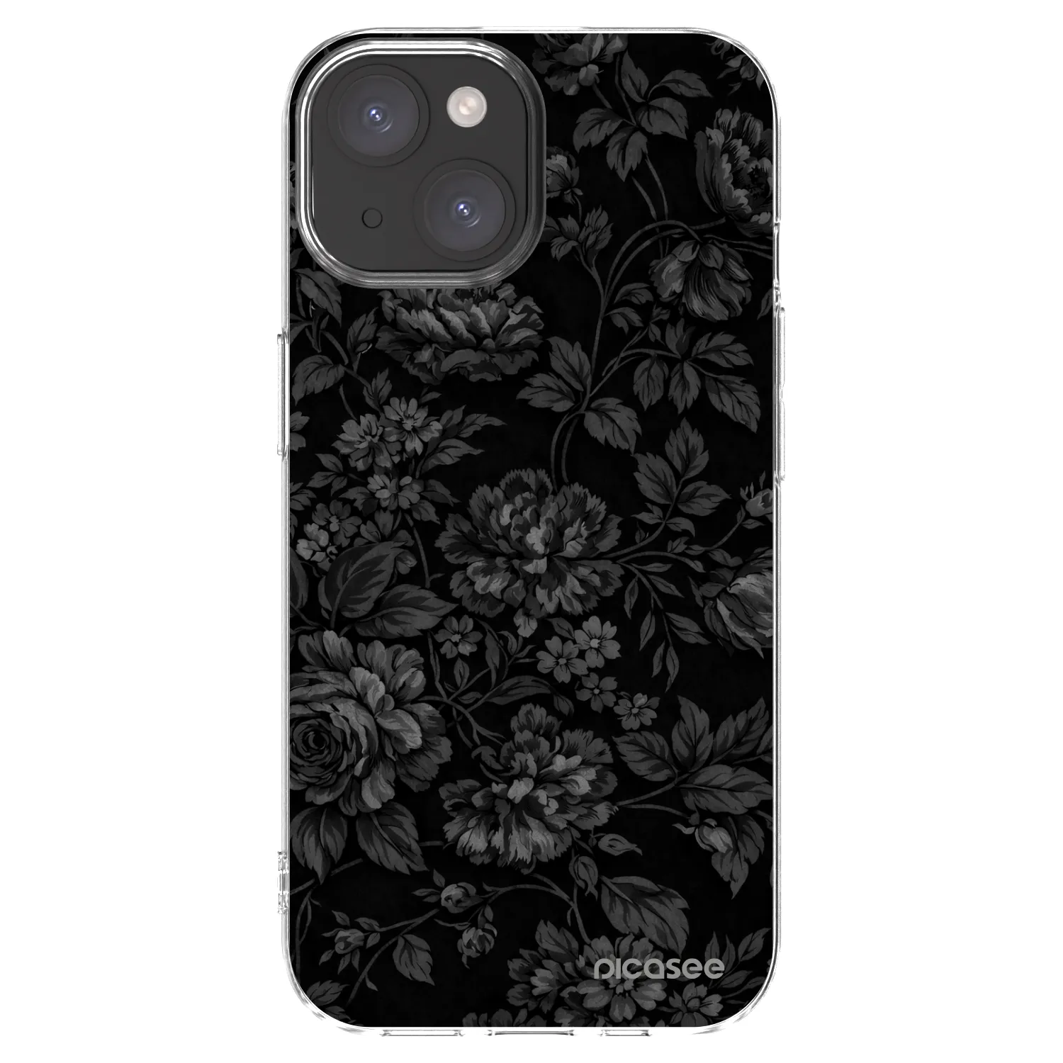 Picasee silikonski prozorni ovitek za Apple iPhone 15 - Dark Romance