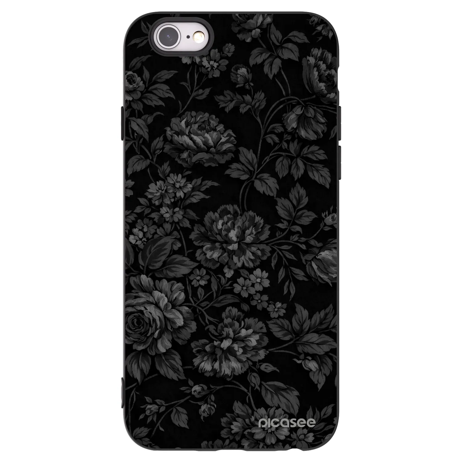 Picasee silikonski črni ovitek za Apple iPhone 6/6S - Dark Romance