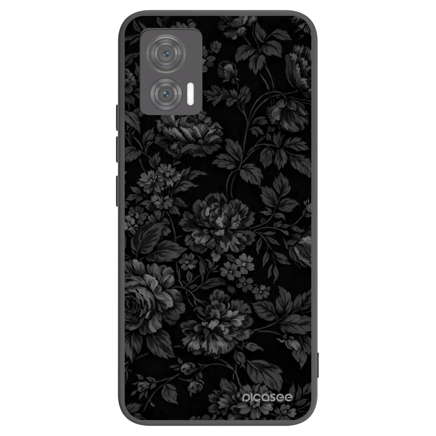 Picasee silikonski črni ovitek za Motorola Edge 30 Neo - Dark Romance