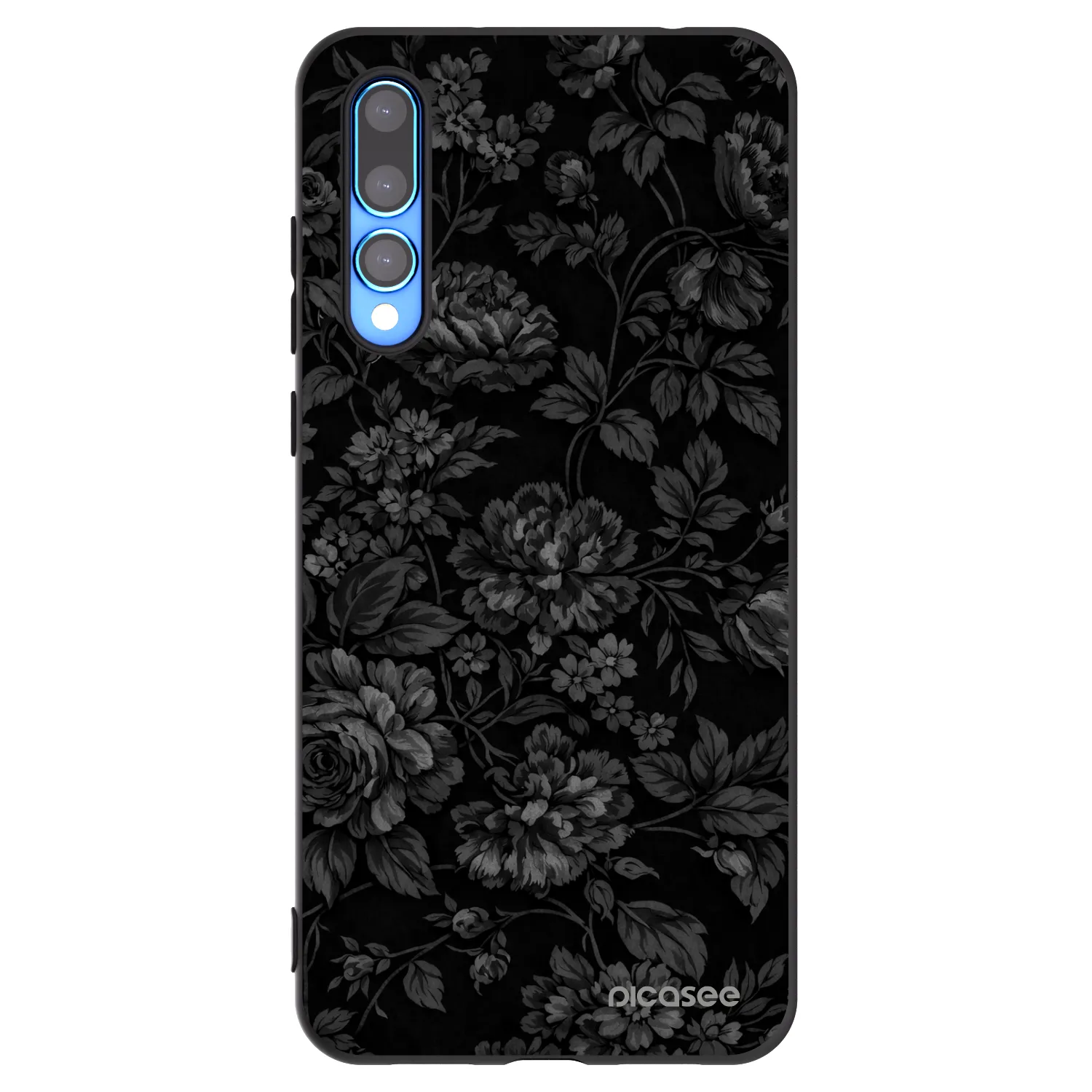 Picasee silikonski črni ovitek za Huawei P20 Pro - Dark Romance