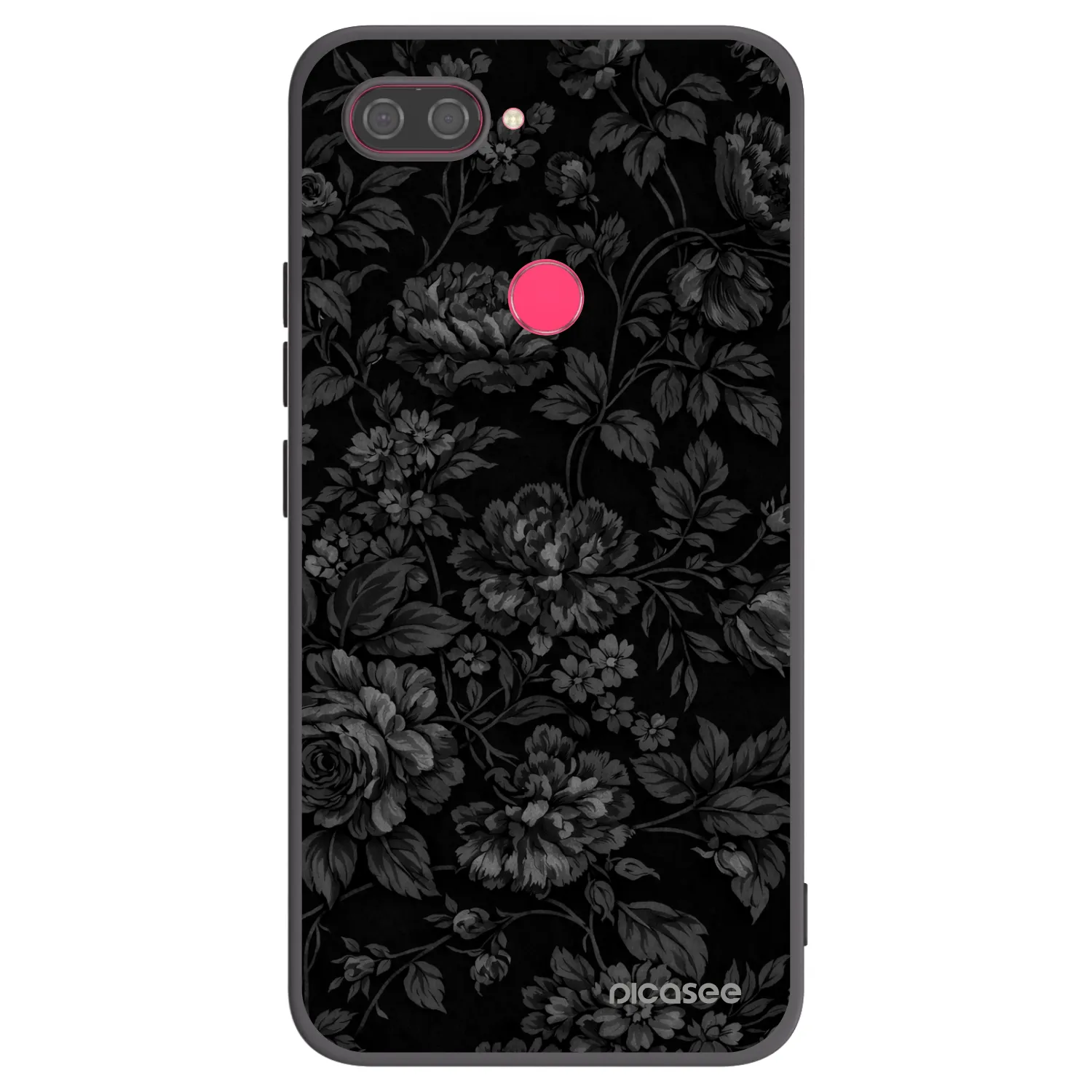 Picasee silikonski črni ovitek za Xiaomi Mi 8 Lite - Dark Romance
