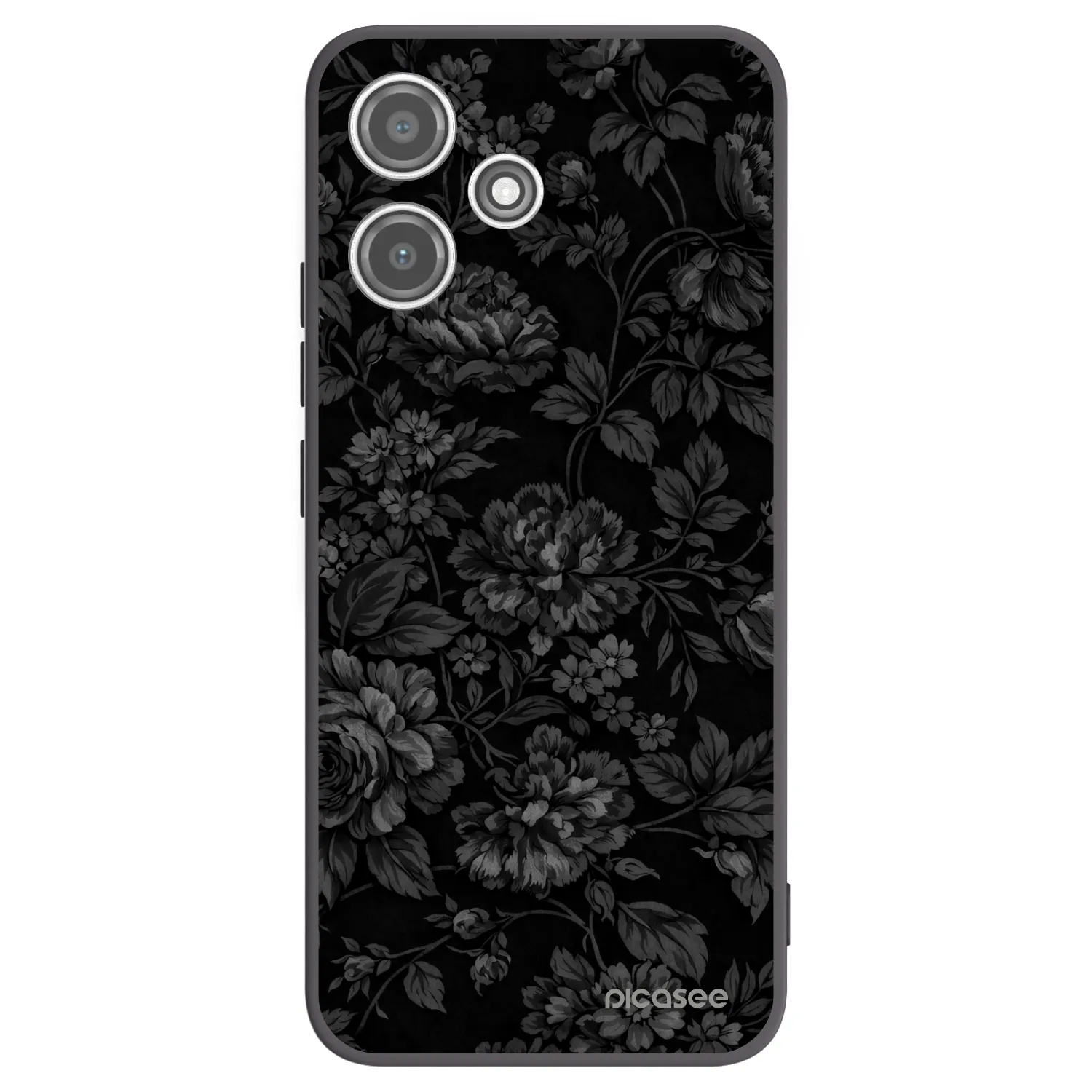 Picasee silikonski črni ovitek za Xiaomi Redmi 12 5G - Dark Romance