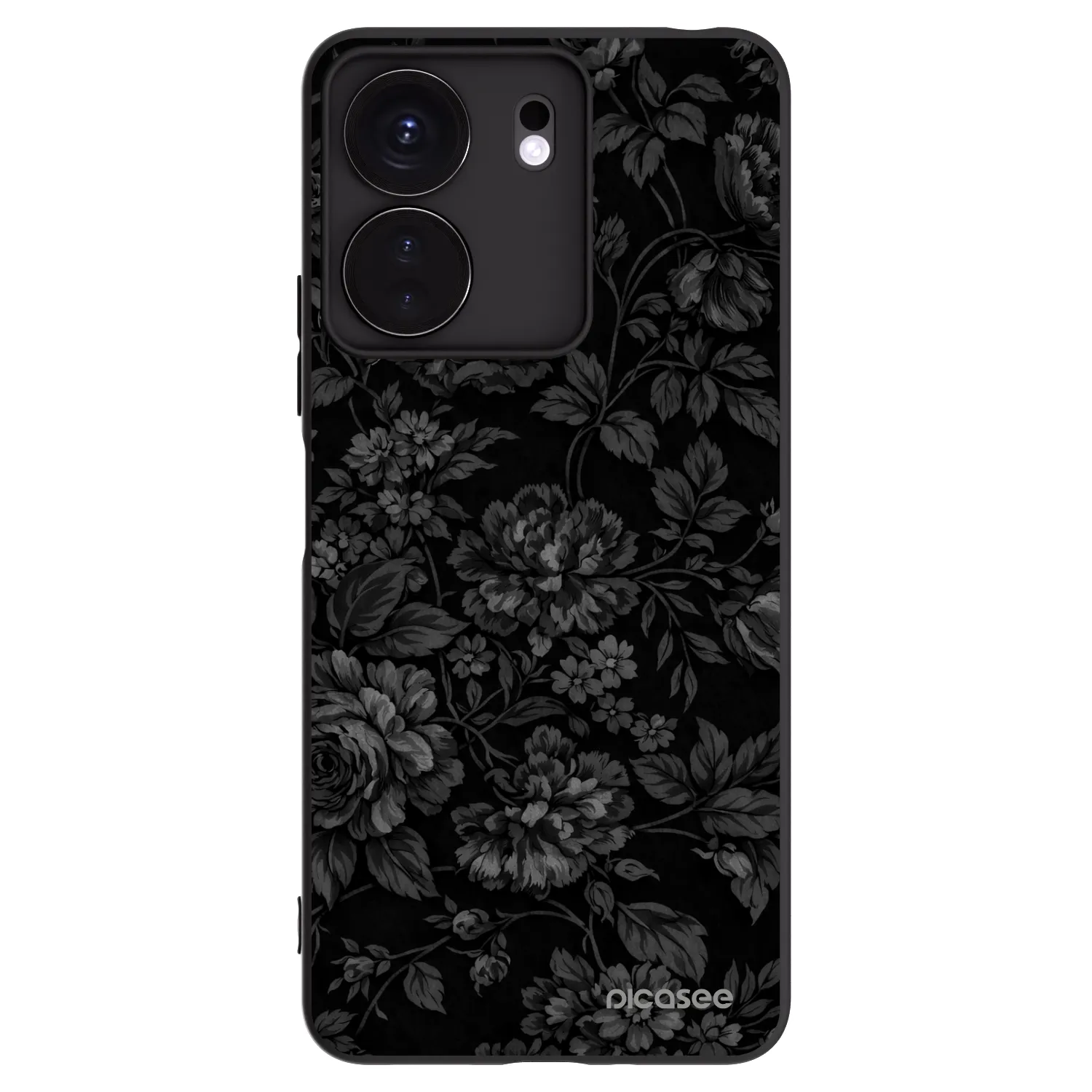 Picasee silikonski črni ovitek za Xiaomi Redmi 13C 4G - Dark Romance