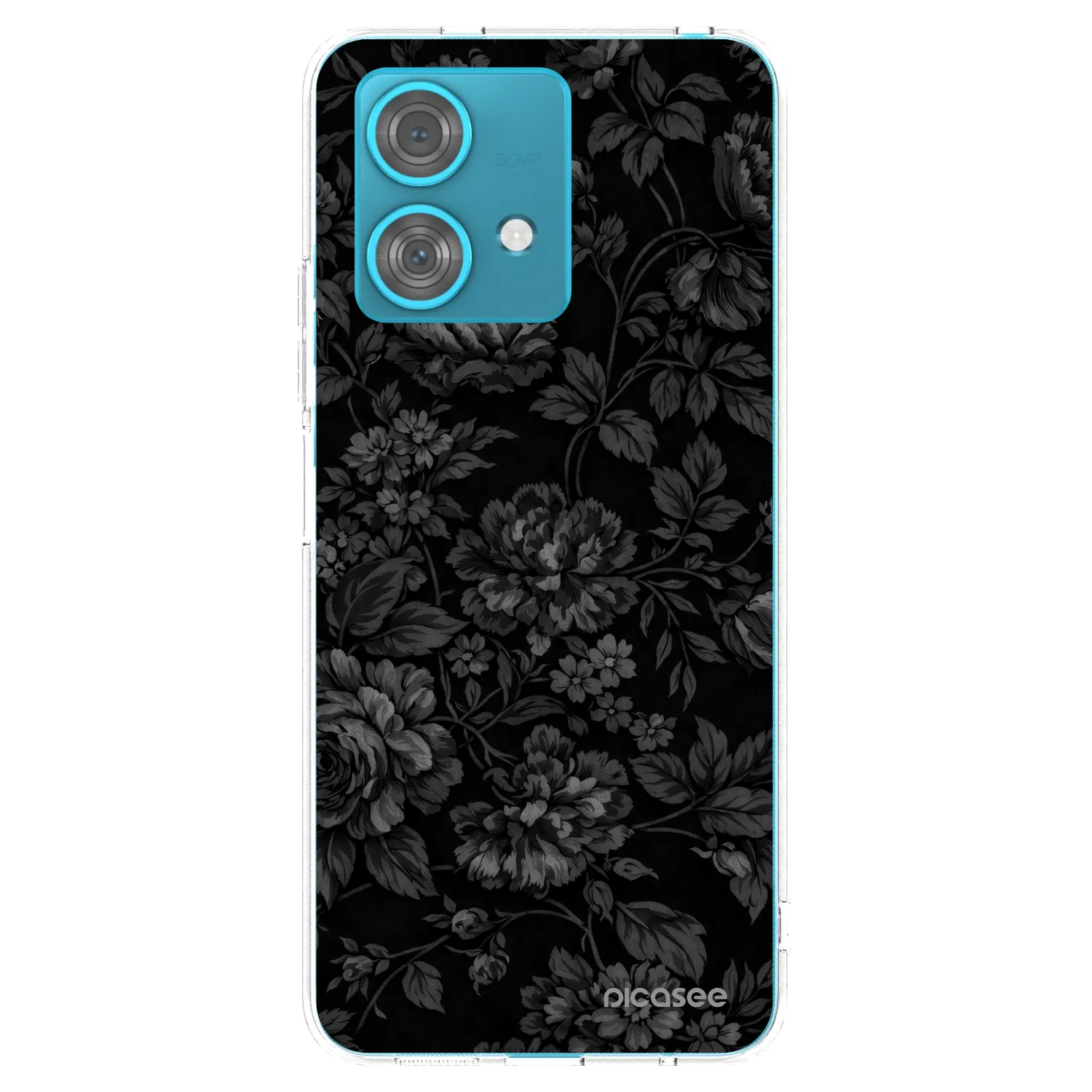 Picasee silikonski prozorni ovitek za Motorola Edge 40 Neo - Dark Romance