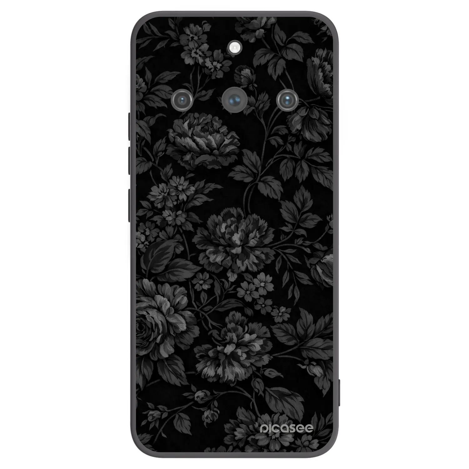 Picasee silikonski črni ovitek za Realme 11 Pro+ - Dark Romance
