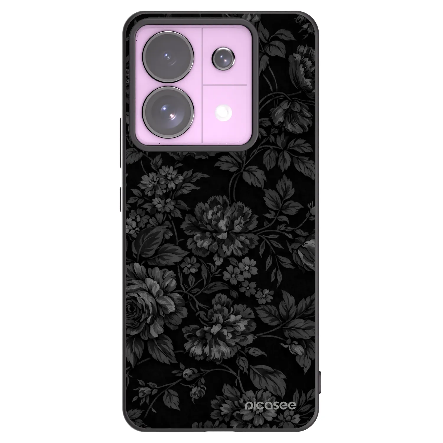 Picasee silikonski črni ovitek za Xiaomi Redmi Note 13 Pro 5G - Dark Romance