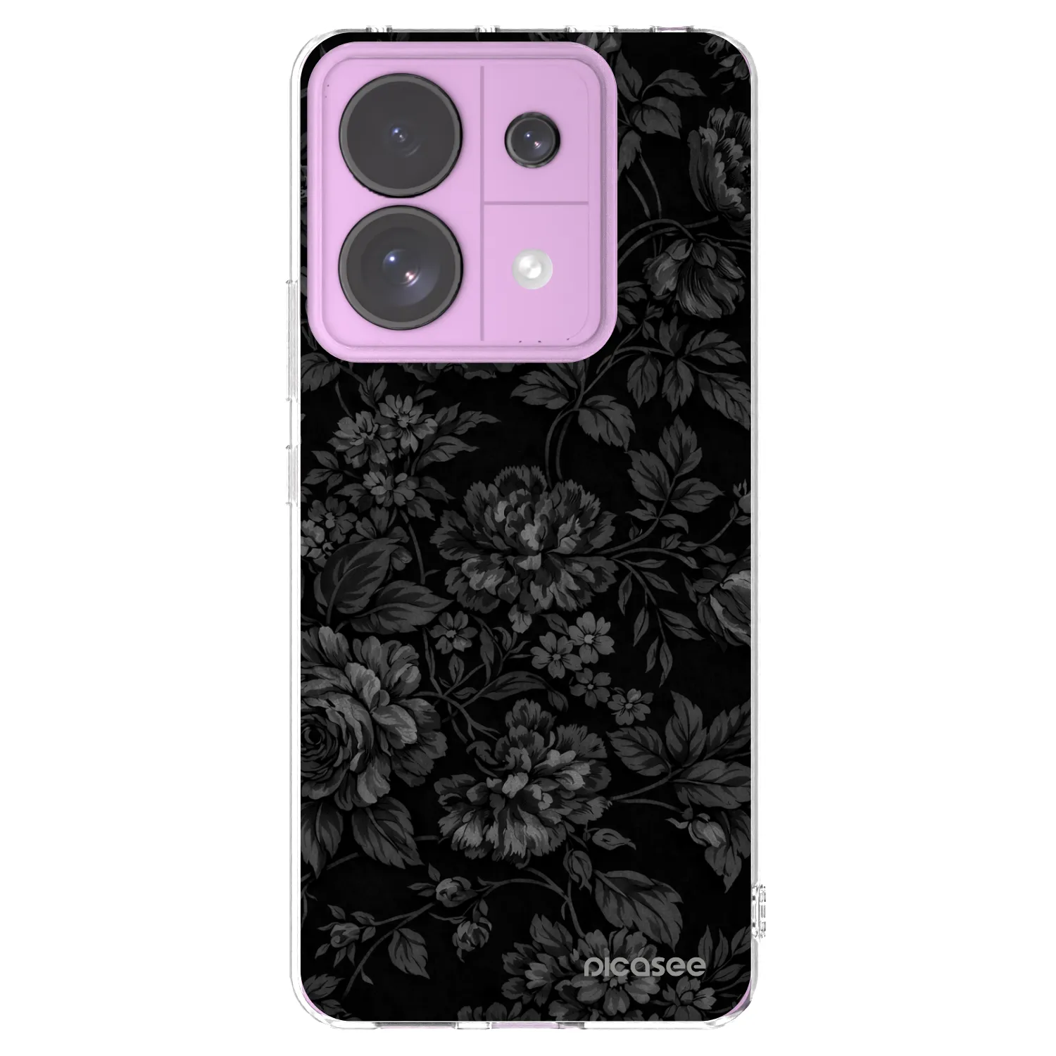Picasee silikonski prozorni ovitek za Xiaomi Redmi Note 13 Pro 5G - Dark Romance