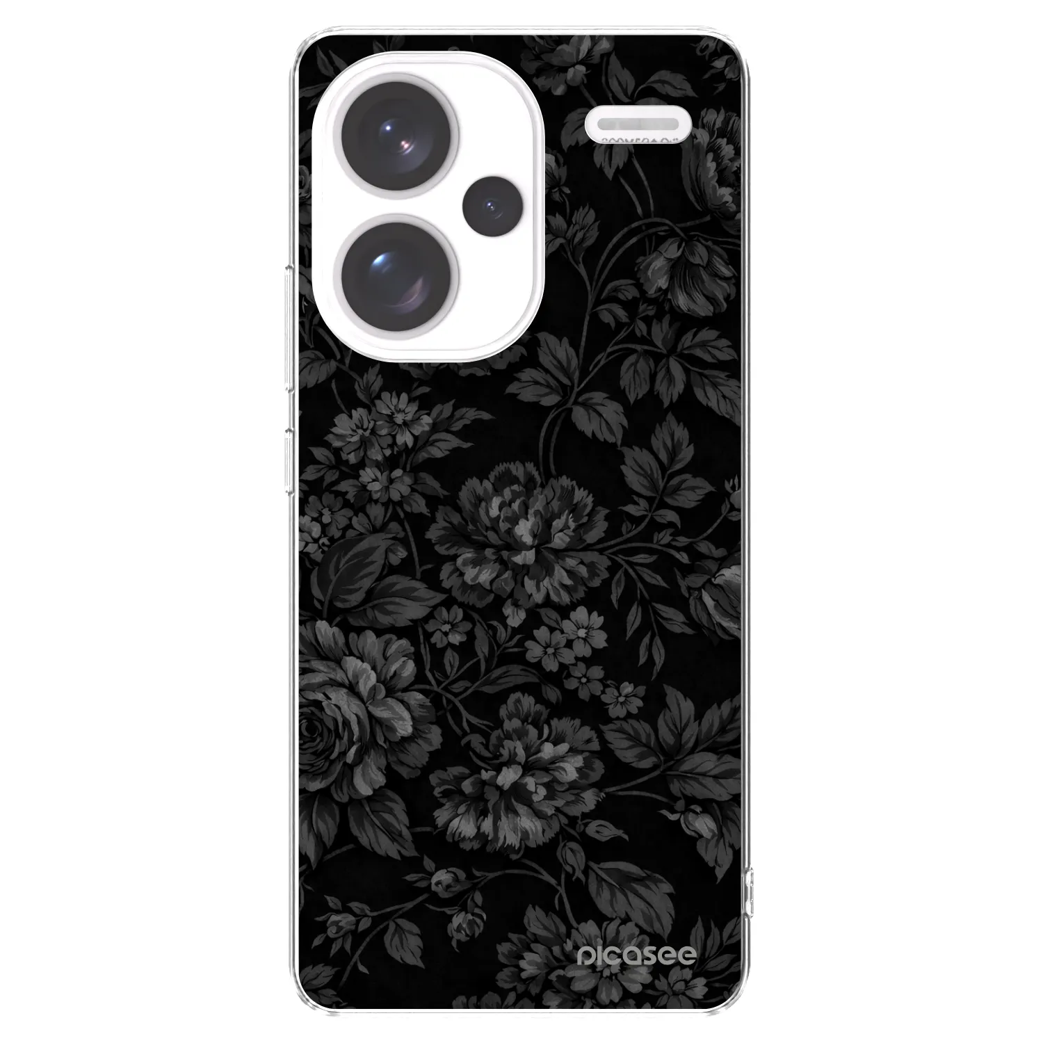 Picasee silikonski prozorni ovitek za Xiaomi Redmi Note 13 Pro+ 5G - Dark Romance