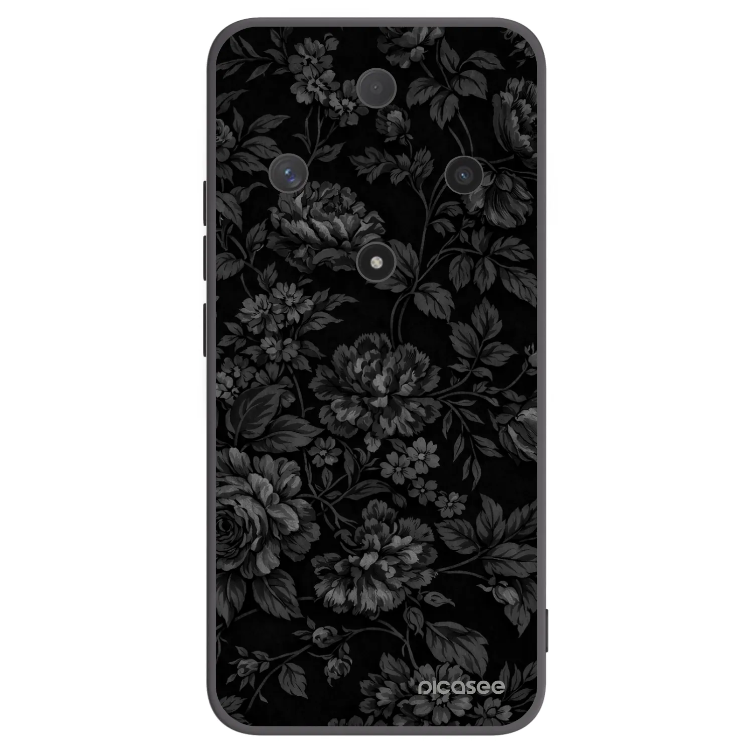 Picasee silikonski črni ovitek za Honor Magic6 Lite 5G - Dark Romance