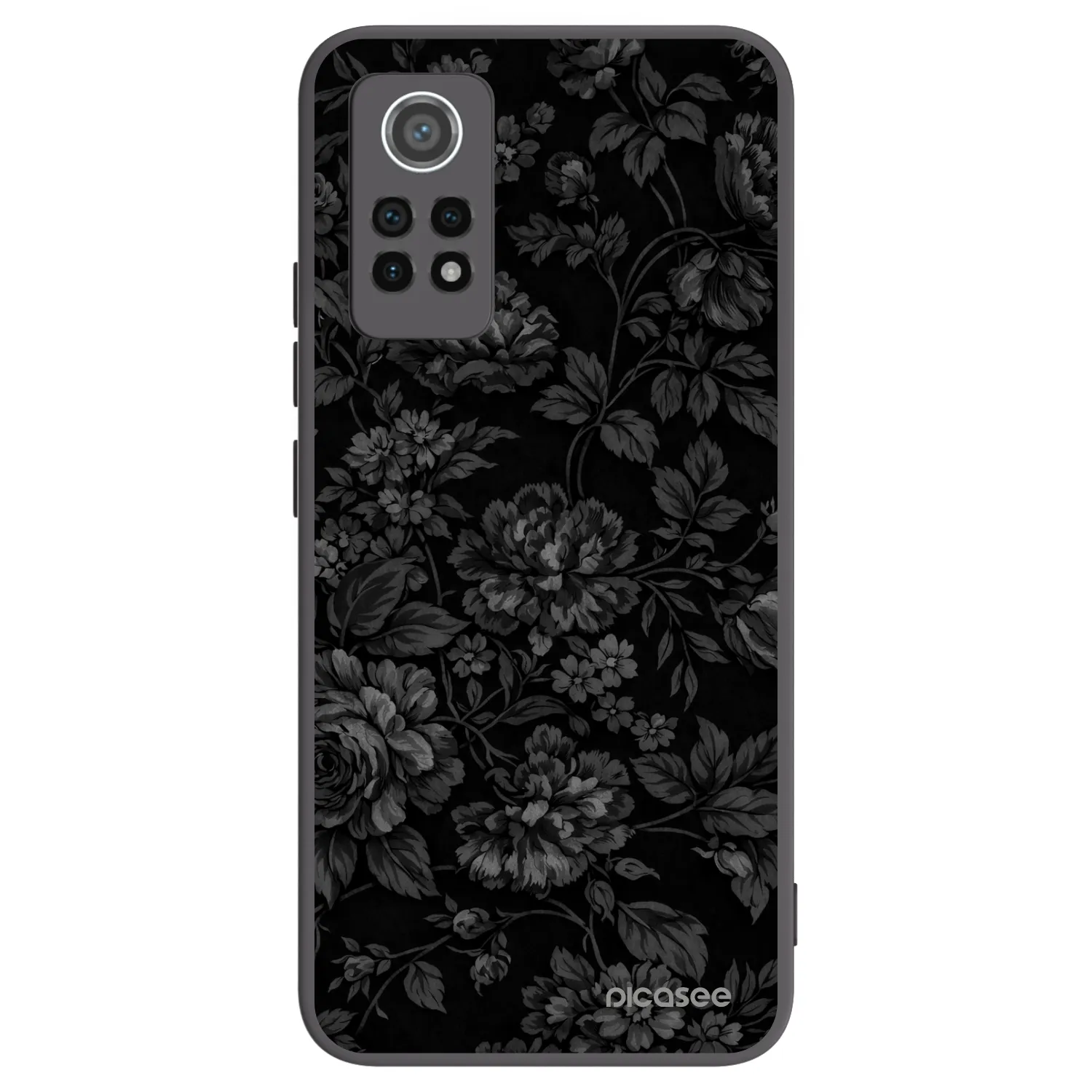 Picasee silikonski črni ovitek za Xiaomi Redmi Note 12 Pro 4G - Dark Romance
