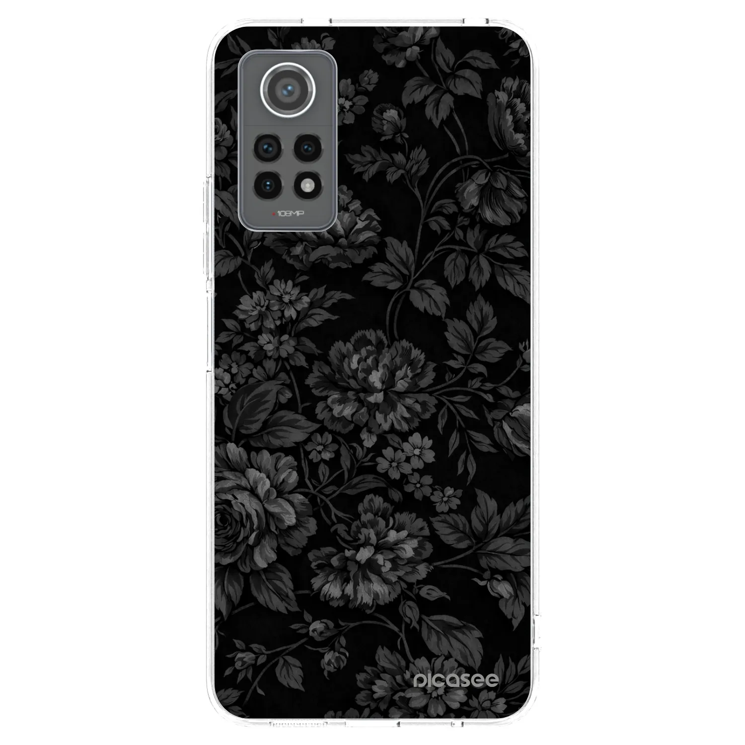 Picasee silikonski prozorni ovitek za Xiaomi Redmi Note 12 Pro 4G - Dark Romance