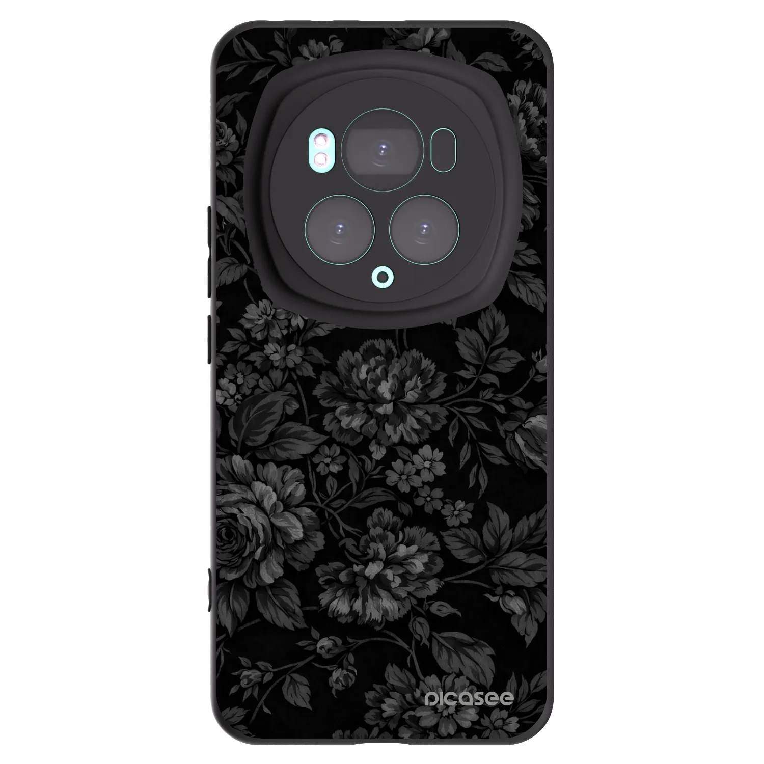 Picasee silikonski črni ovitek za Honor Magic6 Pro - Dark Romance
