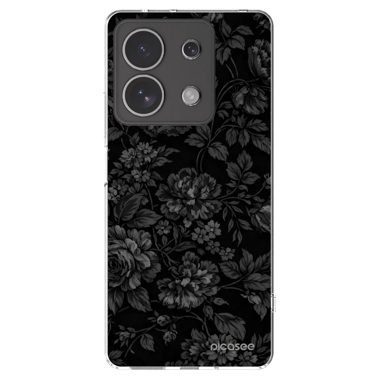 Picasee silikonski prozorni ovitek za Xiaomi Redmi Note 13 4G - Dark Romance