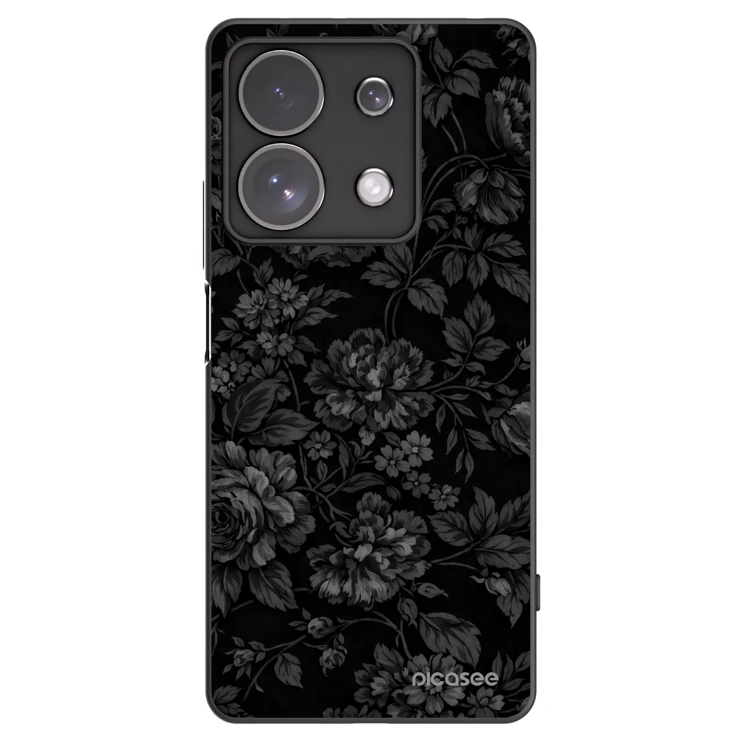 Picasee silikonski črni ovitek za Xiaomi Redmi Note 13 Pro 4G - Dark Romance