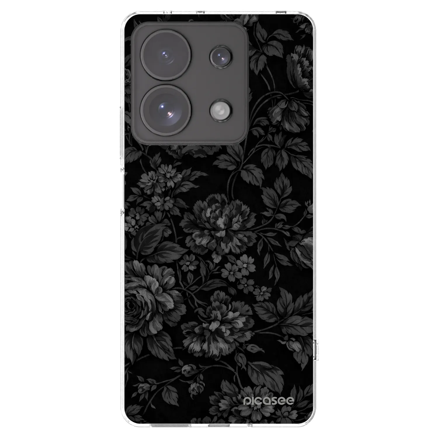 Picasee silikonski prozorni ovitek za Xiaomi Redmi Note 13 Pro 4G - Dark Romance
