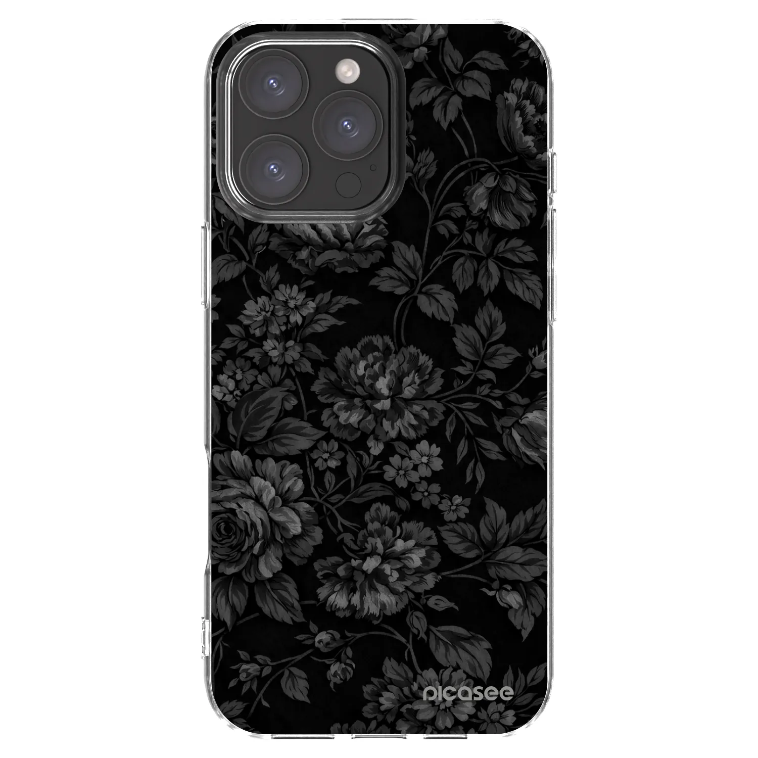 Picasee silikonski prozorni ovitek za Apple iPhone 16 Pro Max - Dark Romance