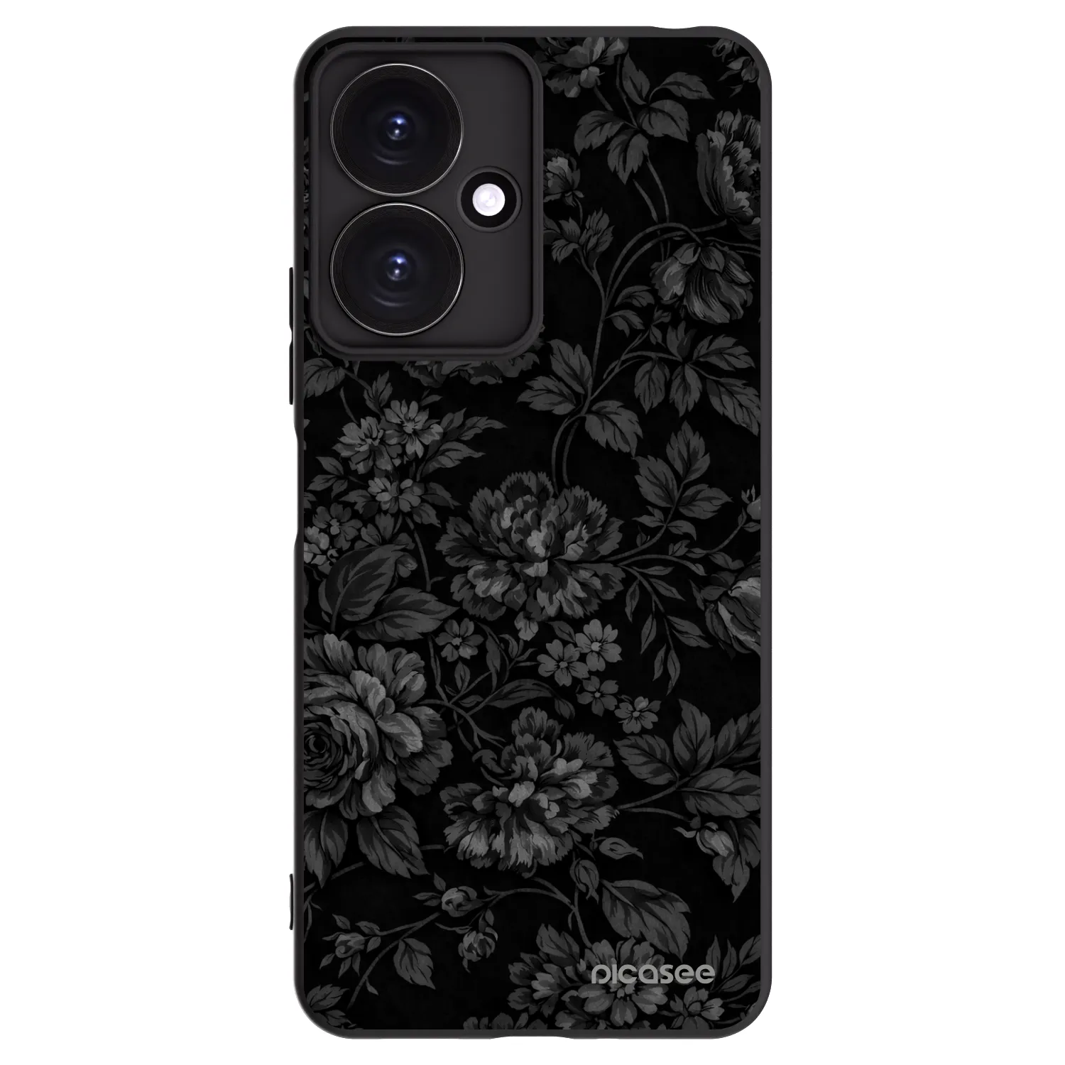 Picasee silikonski črni ovitek za Xiaomi Redmi 13C 5G - Dark Romance