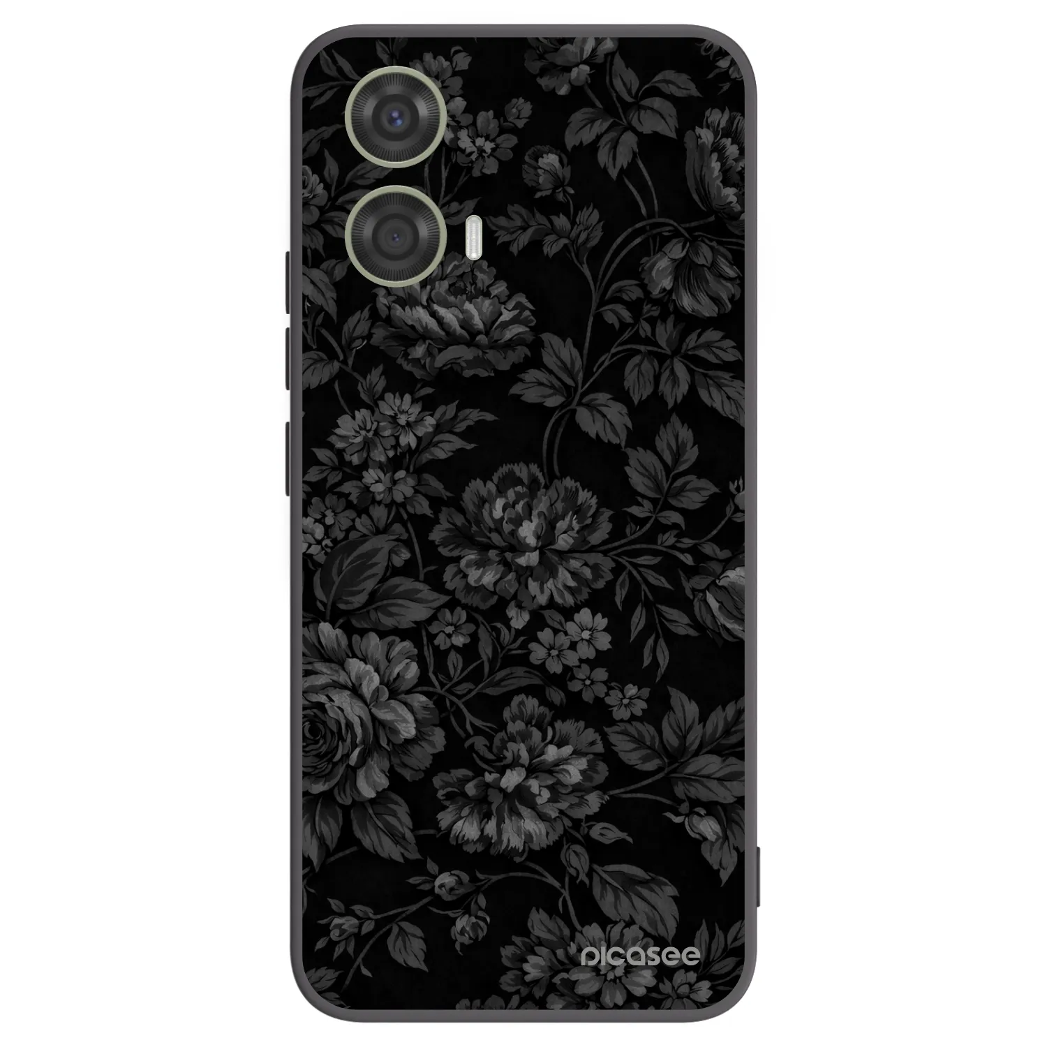 Picasee silikonski črni ovitek za Motorola Moto G24 - Dark Romance