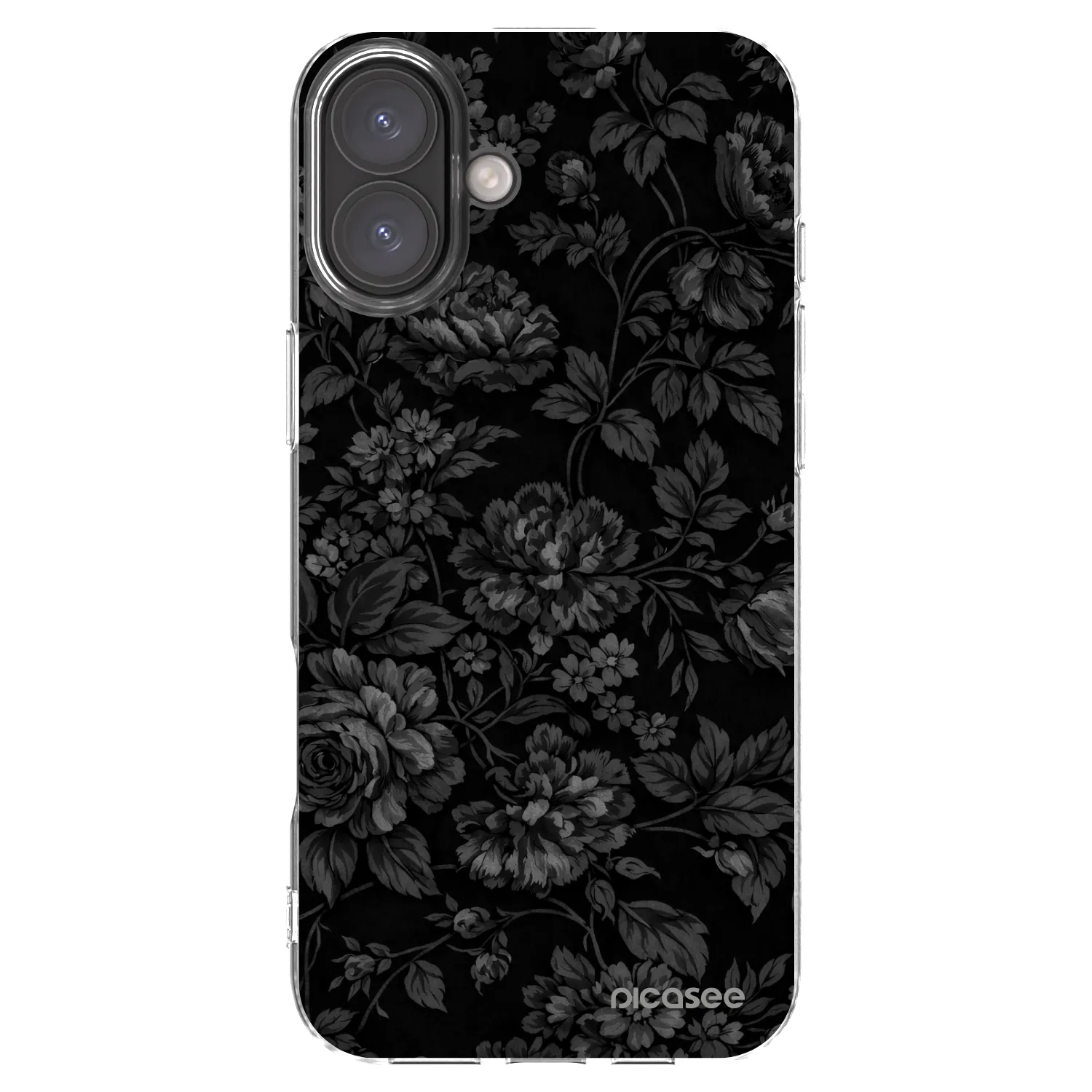 Picasee silikonski prozorni ovitek za Apple iPhone 16 Plus - Dark Romance