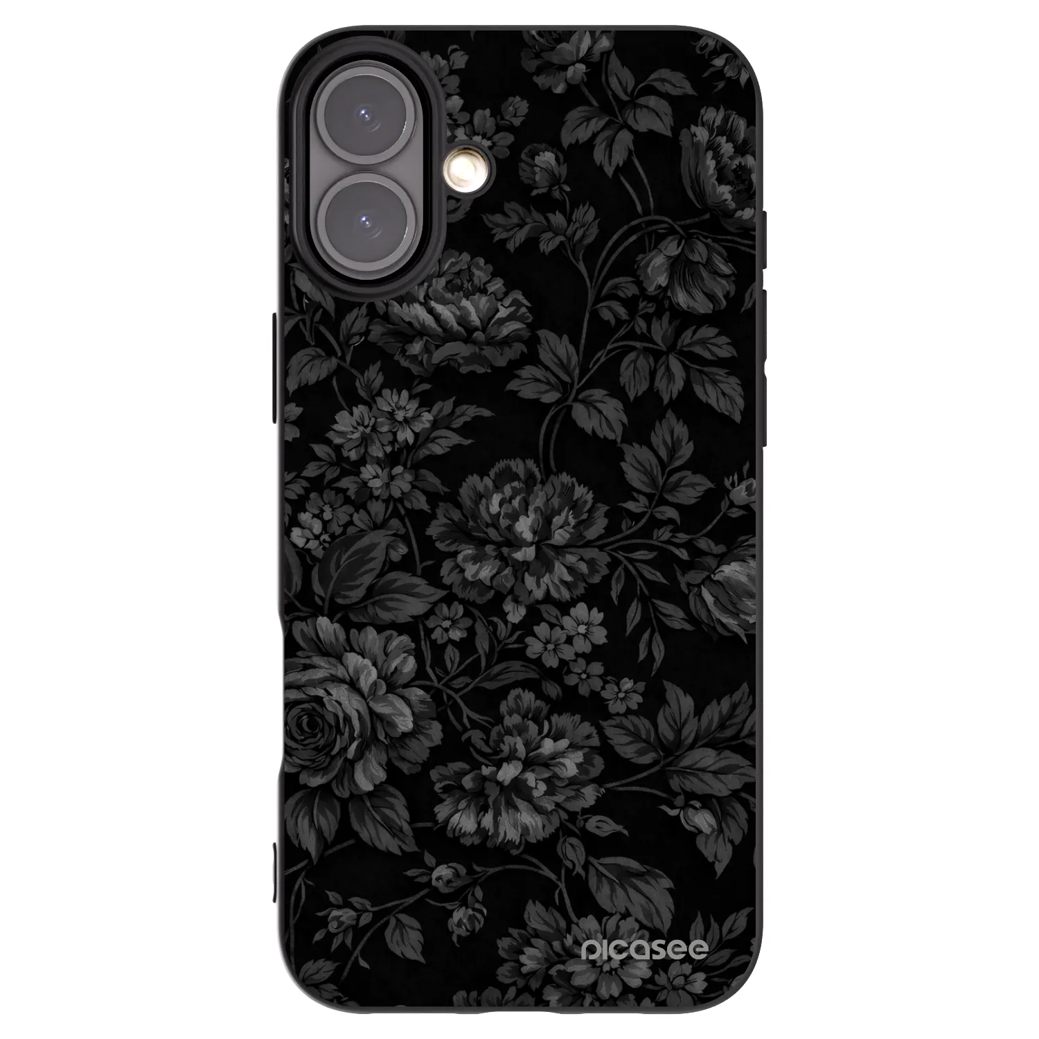 Picasee silikonski črni ovitek za Apple iPhone 16 Plus - Dark Romance